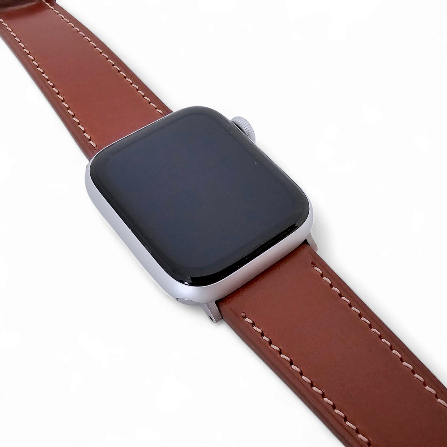 British Bridle Full Grain Leather Strap For Apple Watch
