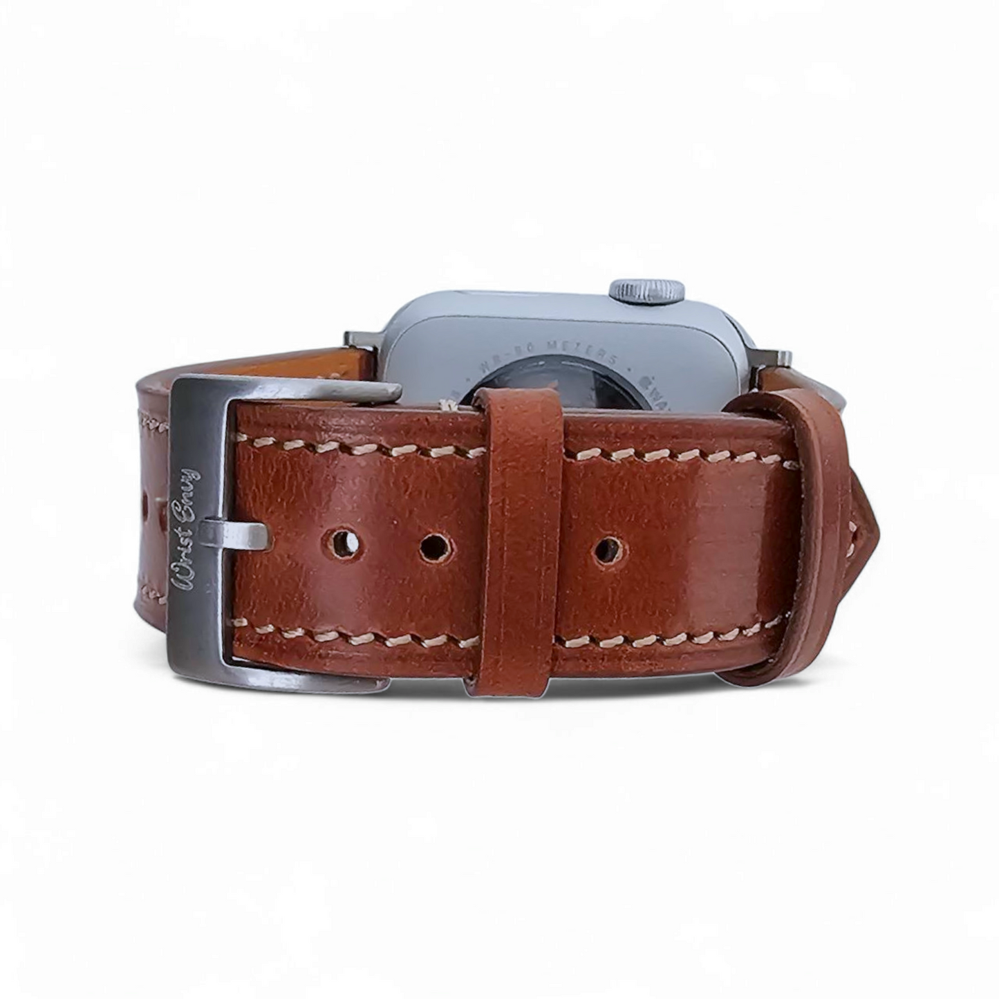 British Bridle Full Grain Leather Strap For Apple Watch