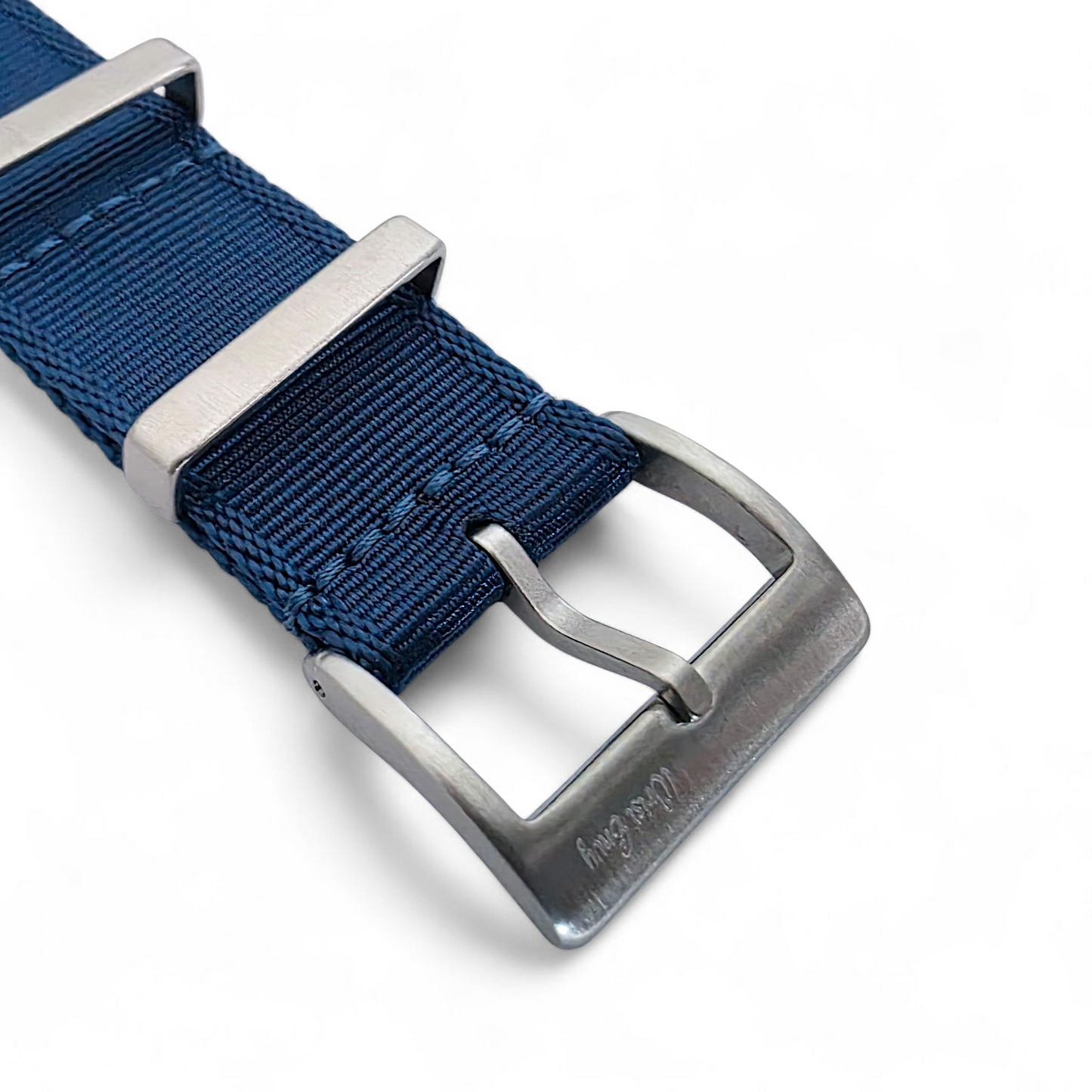 Sovereign Luxury Nylon Watch Strap Military 18mm 20mm 22mm Royal Blue