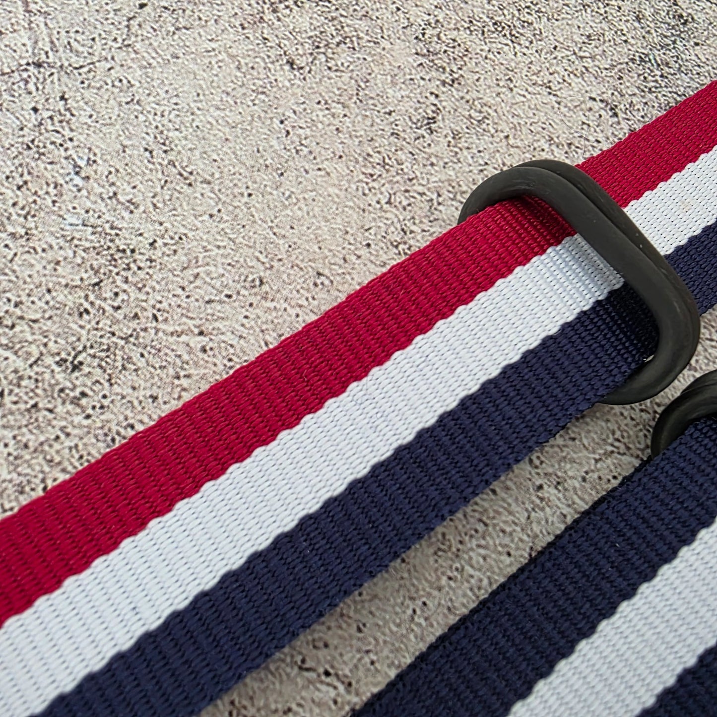 Job Lot of 5 Nylon Watch Straps Bands 22mm Military Blue For Tudor Buckle Red UK