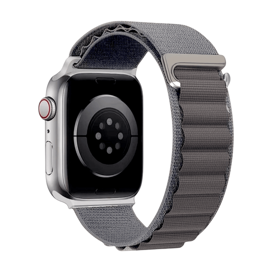 Alpine Loop Watch Strap For Apple Watch Grey - Wrist Envy