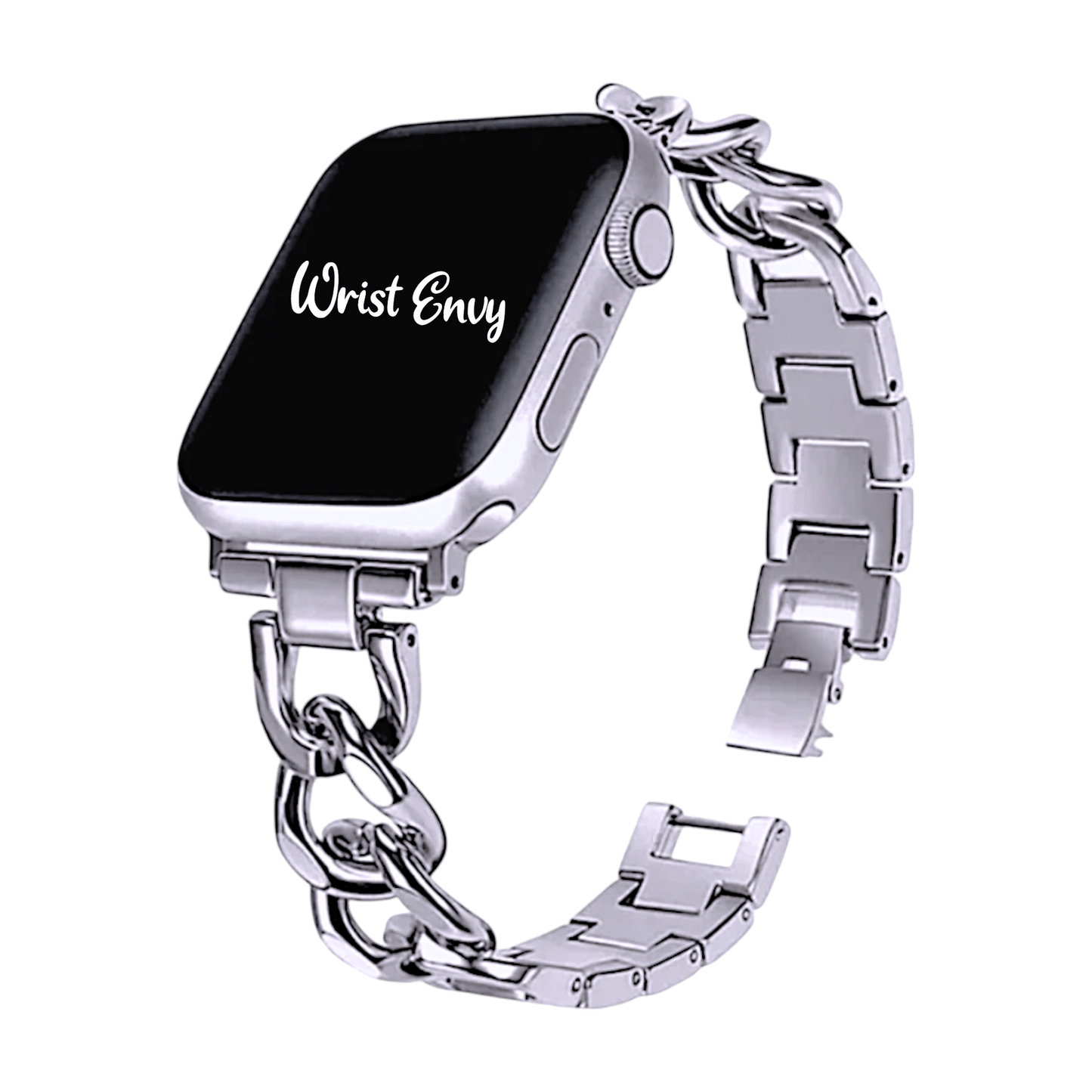 Anchor Chain Link Bracelet for Apple Watch Silver - Wrist Envy