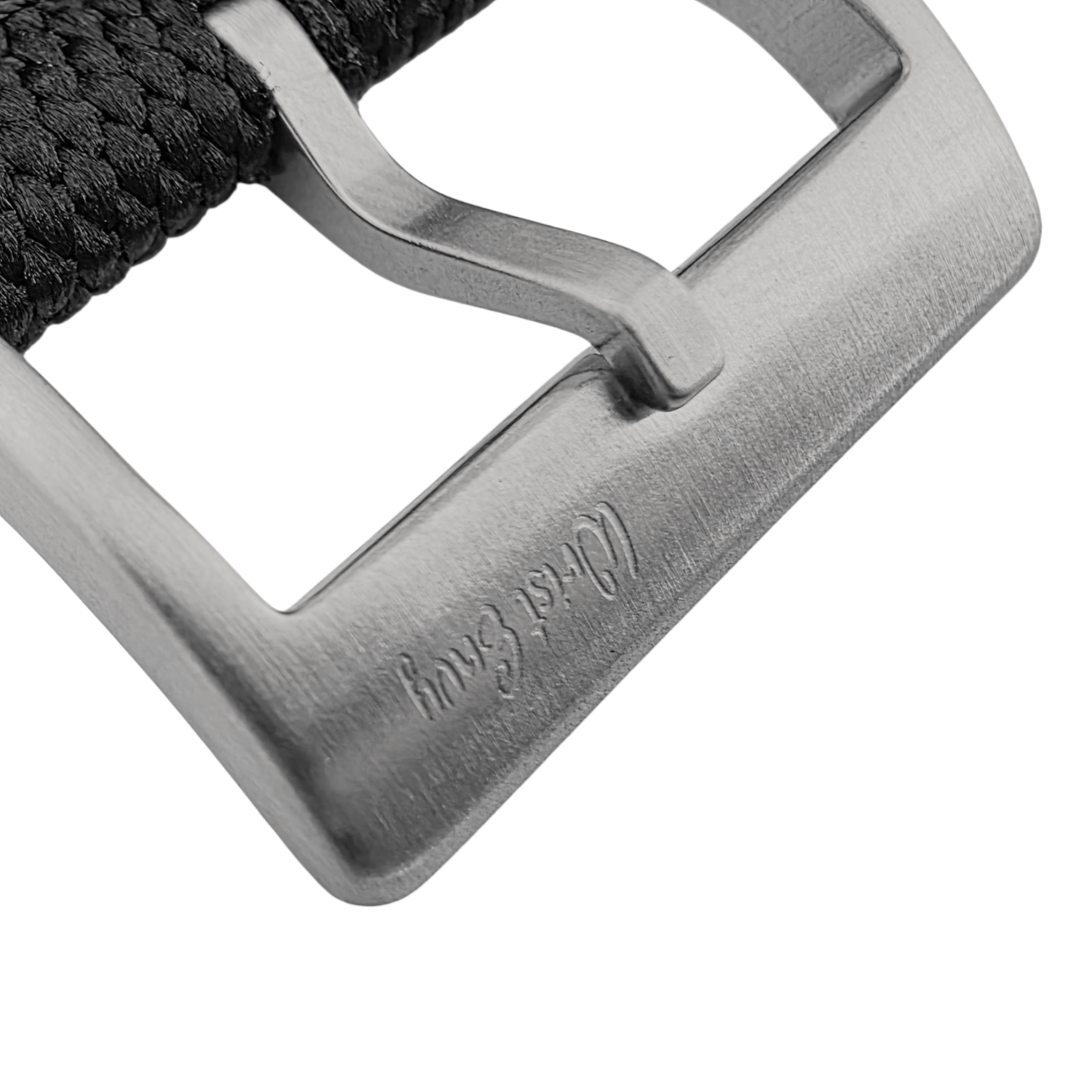 Arbor Hemp Military Watch Strap 20mm 22mm Black - Wrist Envy