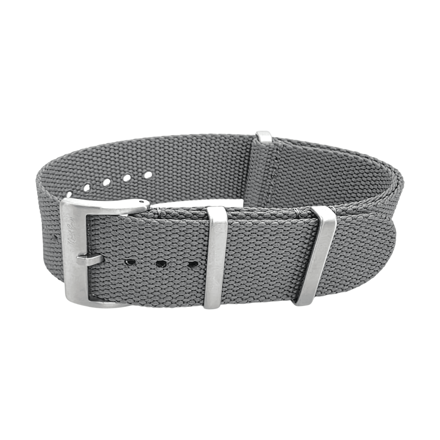Arbor Hemp Military Watch Strap 20mm 22mm Grey - Wrist Envy