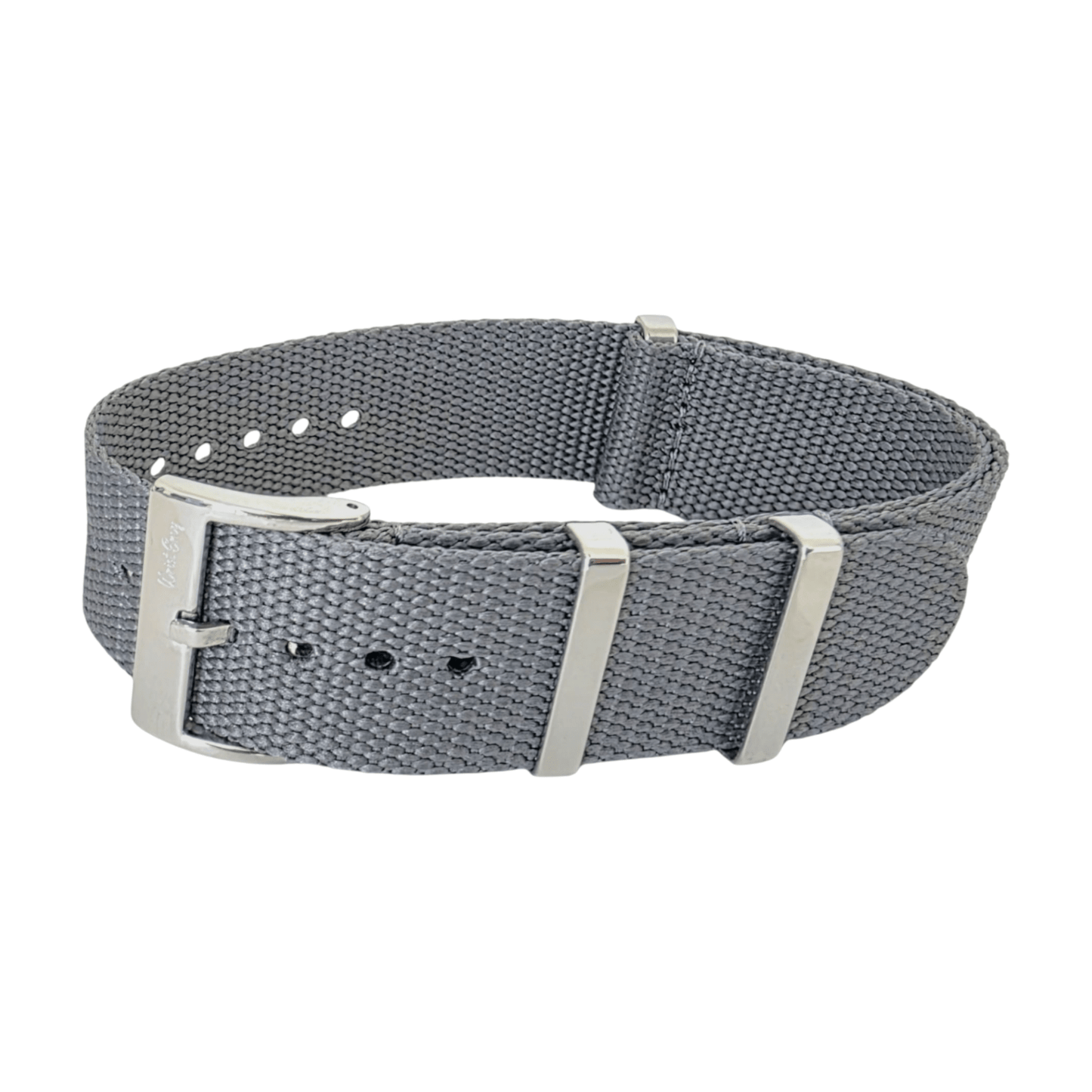 Arbor Hemp Military Watch Strap 20mm 22mm Grey - Wrist Envy