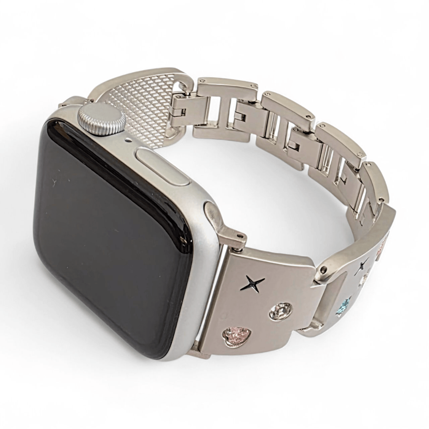 Aurora Gem Metal Bracelet For Apple Watch Starlight - Wrist Envy