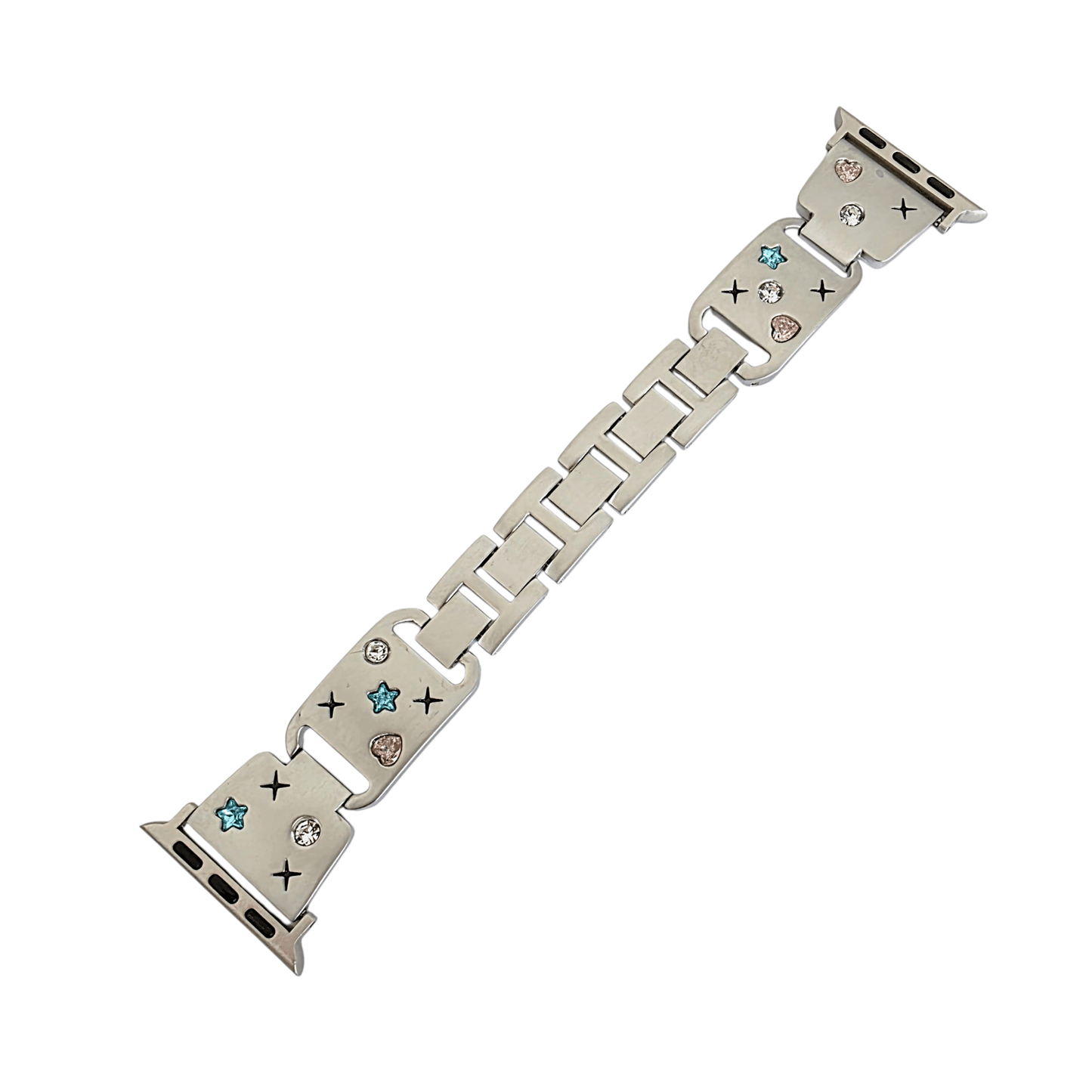Aurora Gem Metal Bracelet For Apple Watch Starlight - Wrist Envy