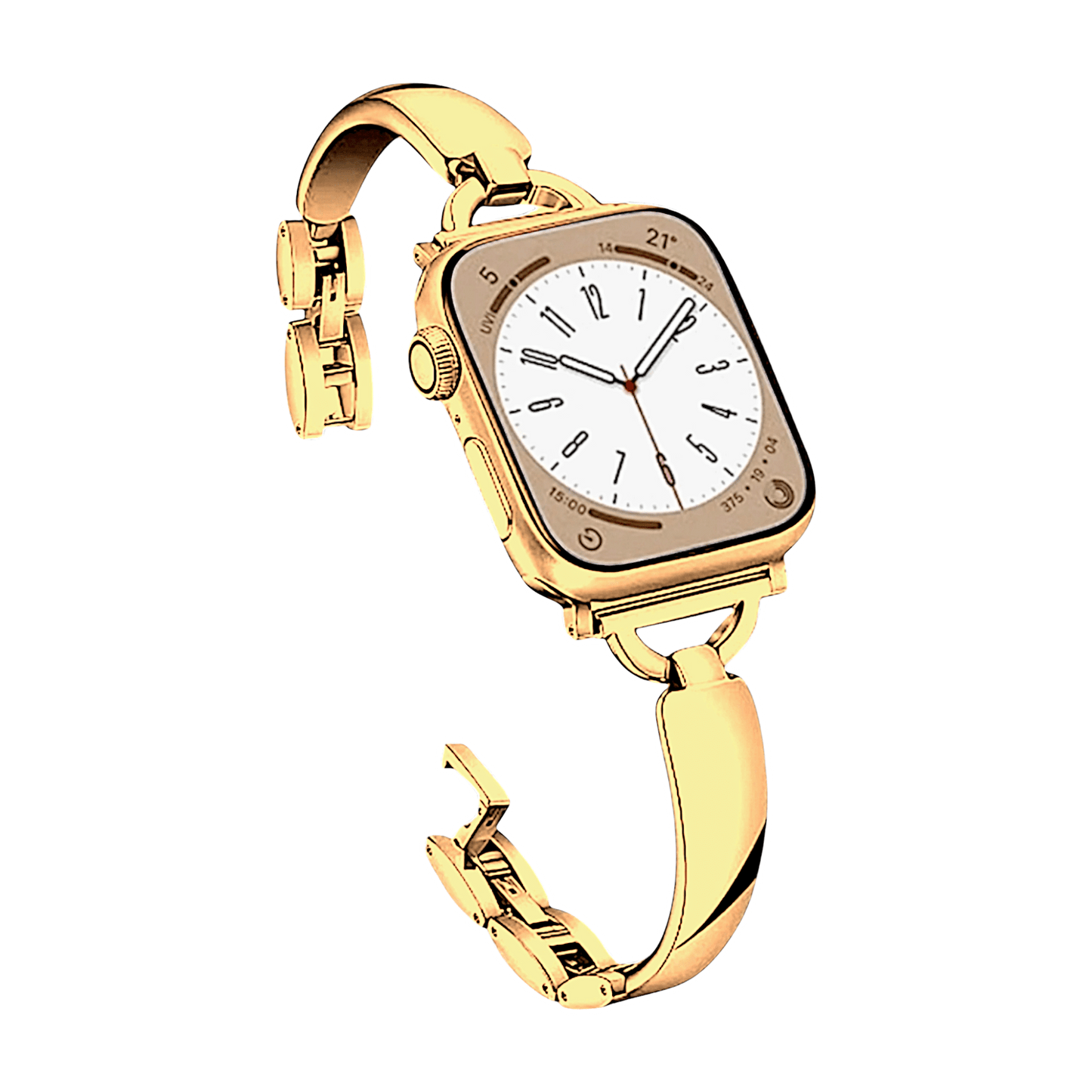 Bangel bracelet for Apple Watch Strap Band Gold - Wrist Envy