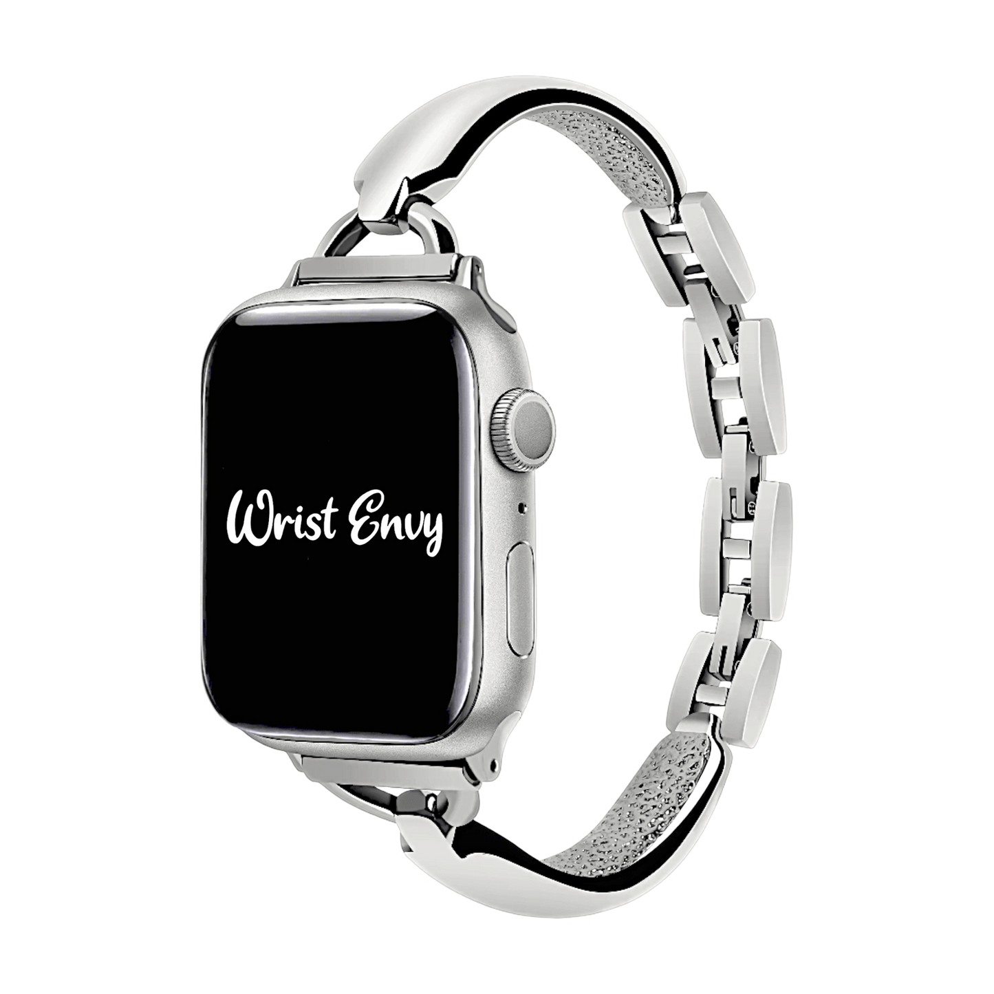 Bangel bracelet for Apple Watch Strap Band Silver - Wrist Envy
