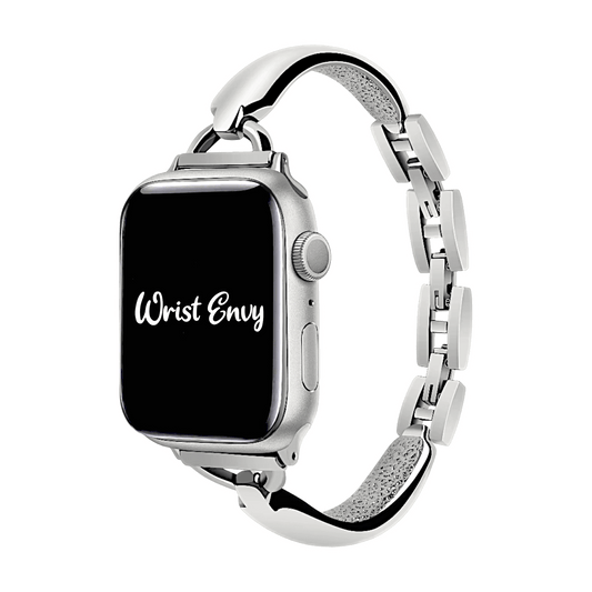 Bangel bracelet for Apple Watch Strap Band Silver - Wrist Envy