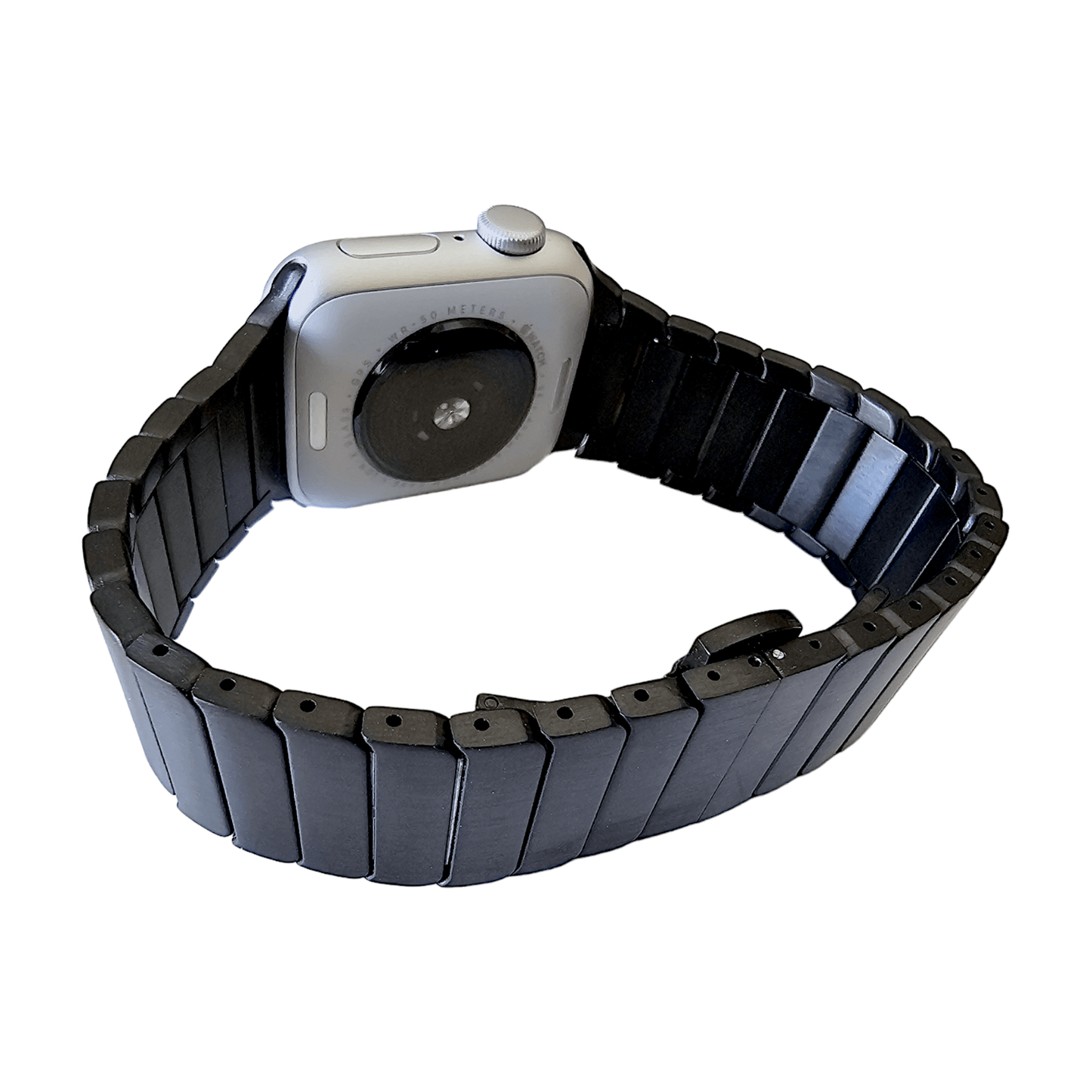Black Link bracelet for Apple Watch Strap Band - Wrist Envy