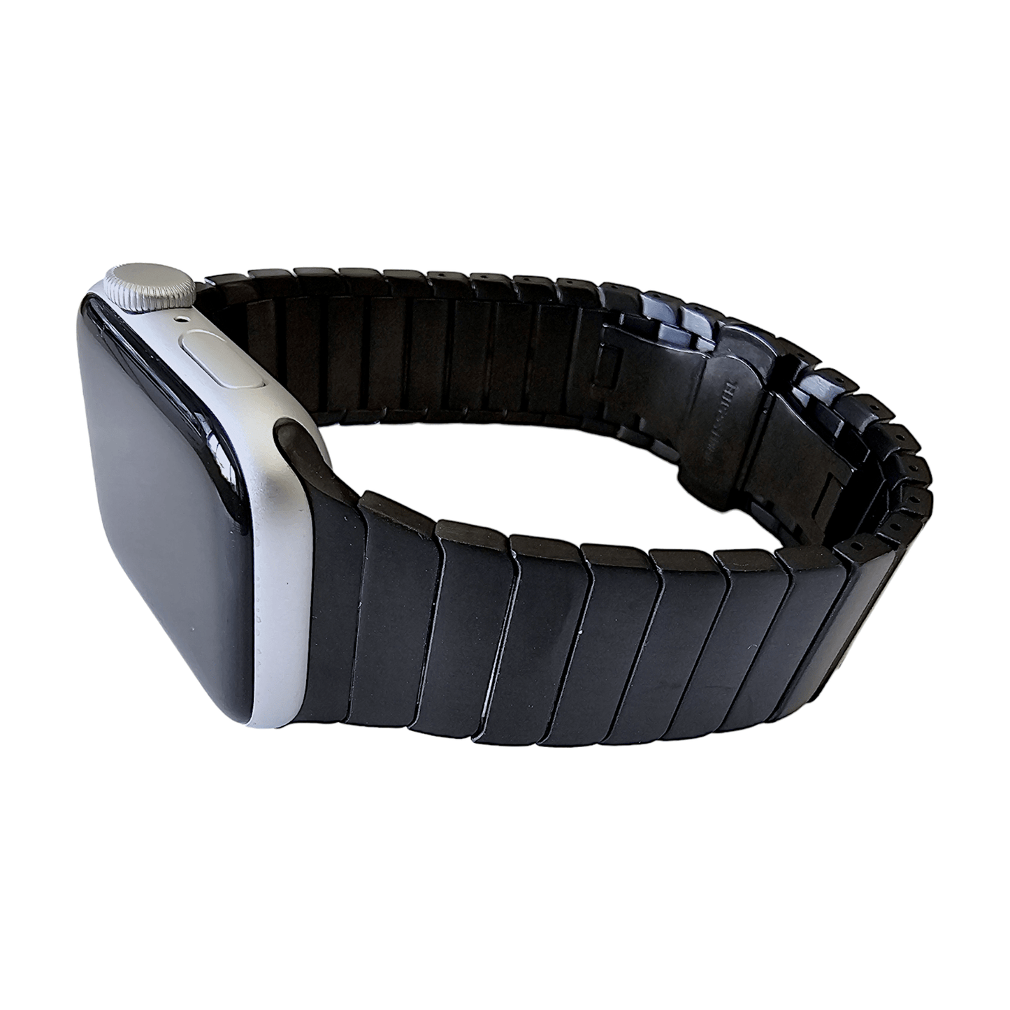 Black Link bracelet for Apple Watch Strap Band - Wrist Envy