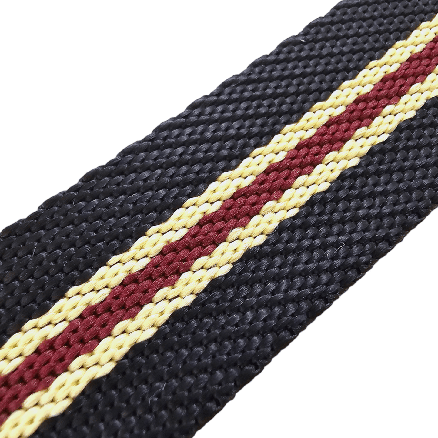 Bronze Buckle Single Pass Watch Strap Band Nylon 20mm 22mm - Wrist Envy