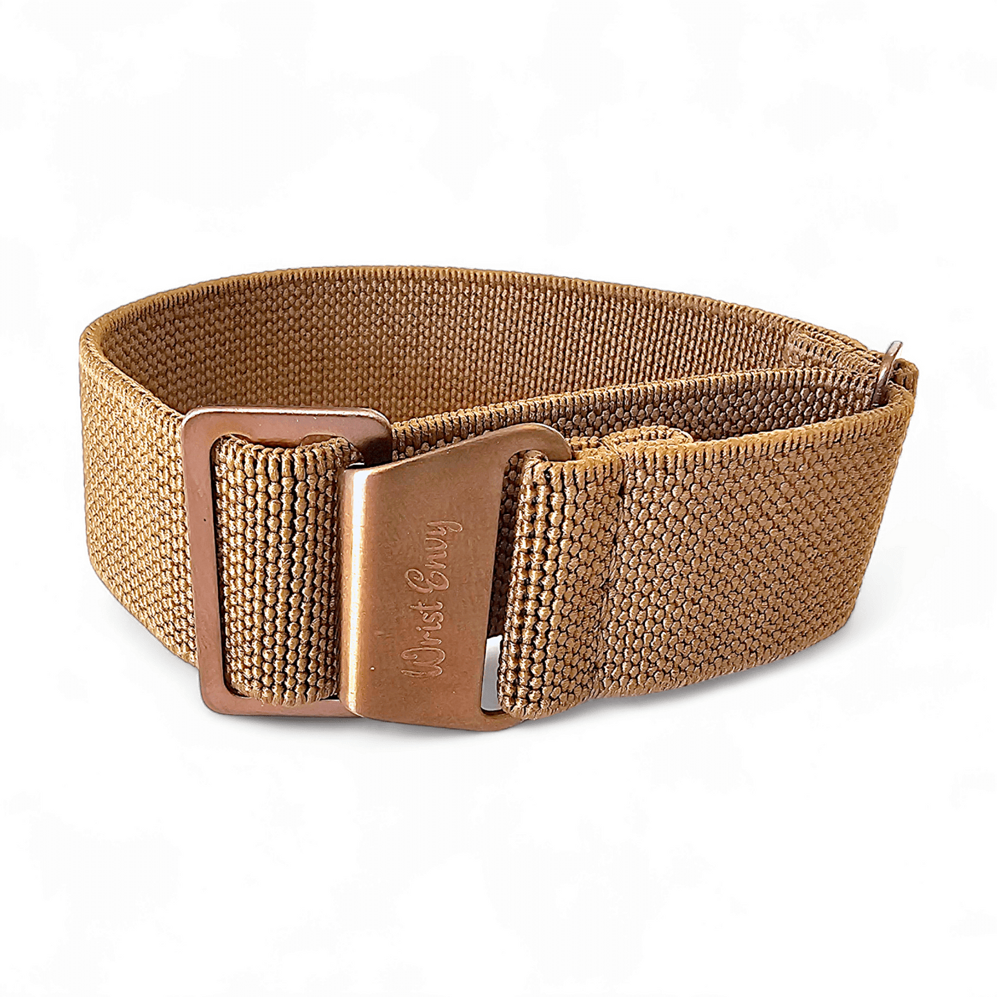 Bronze Elastic Nylon French Navy Marine Nationale Watch Strap 20mm 22mm Beige - Wrist Envy