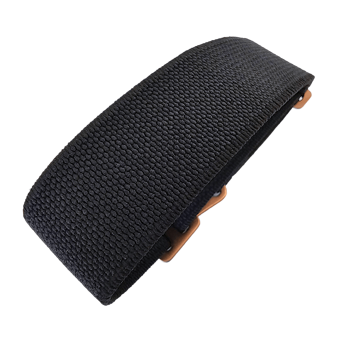 Bronze Elastic Nylon French Navy Marine Nationale Watch Strap 20mm 22mm Black - Wrist Envy