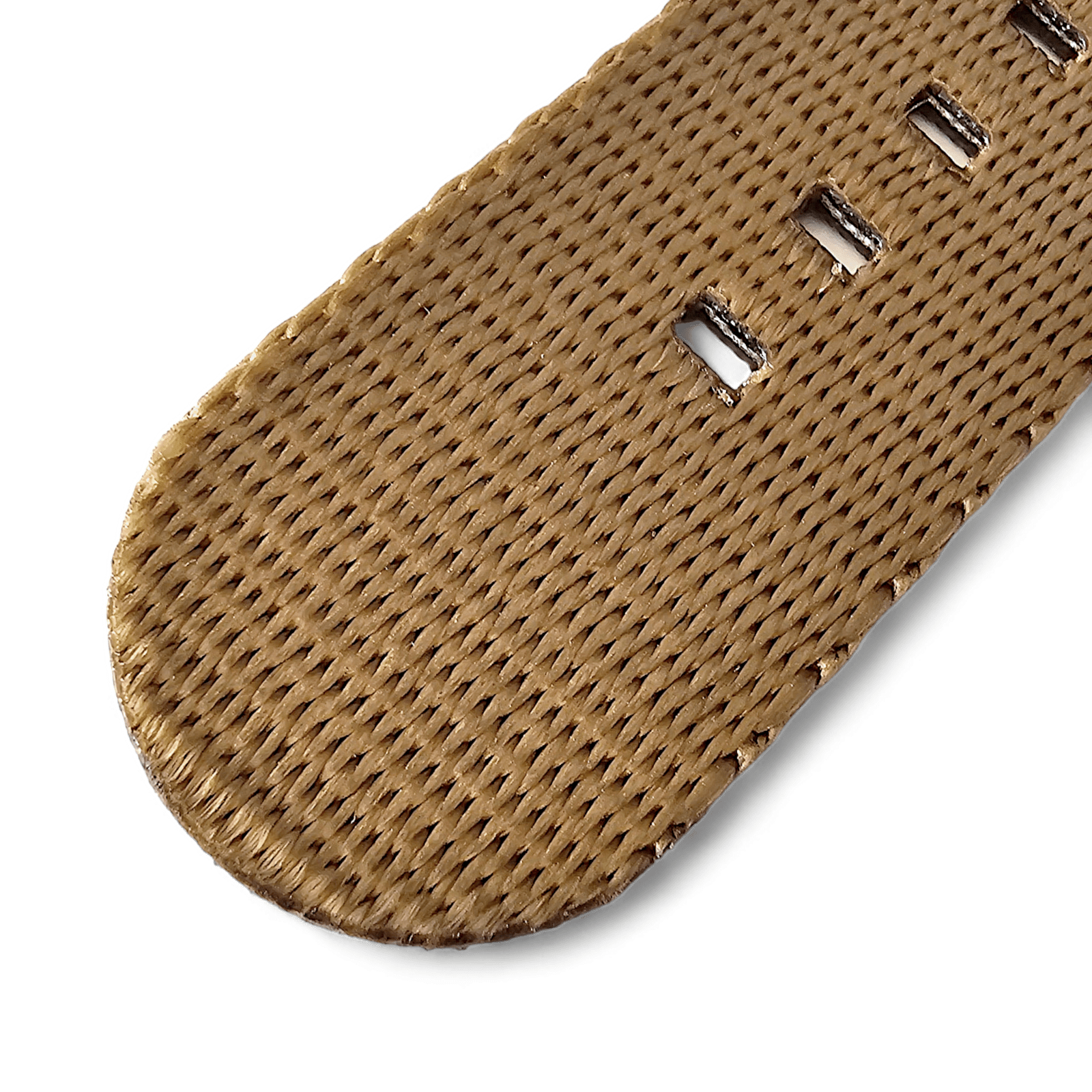 Bronze Military 1.4mm Thick Watch Strap Band Nylon Military 20mm 22mm Golden Khaki - Wrist Envy