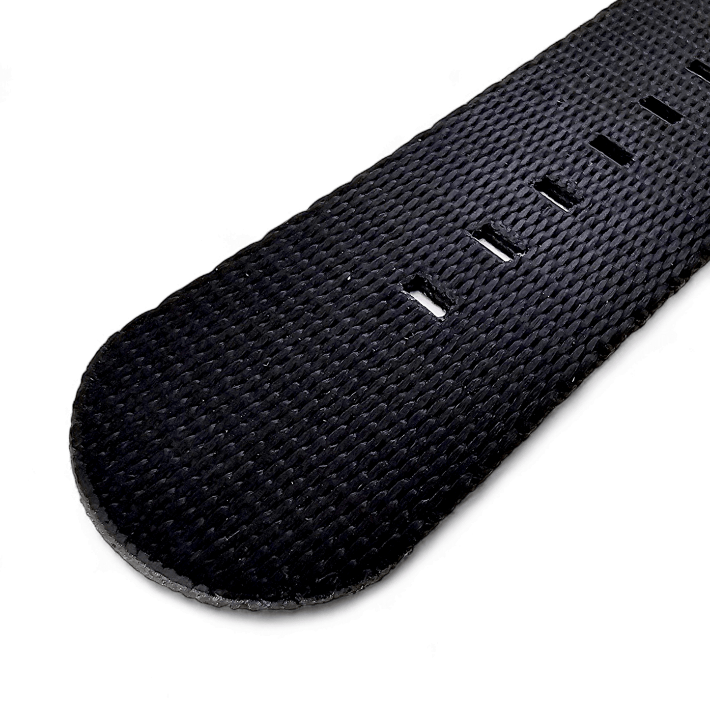 Bronze Military 1.4mm Thick Watch Strap Nylon 20mm 22mm Black - Wrist Envy