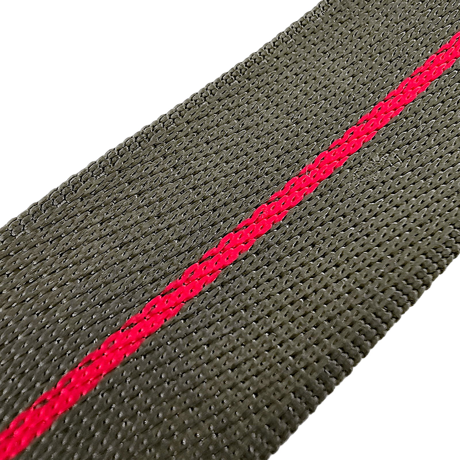 Bronze Military 1.8mm Thick Nylon Watch Strap Army Green Red 20mm 22mm - Wrist Envy