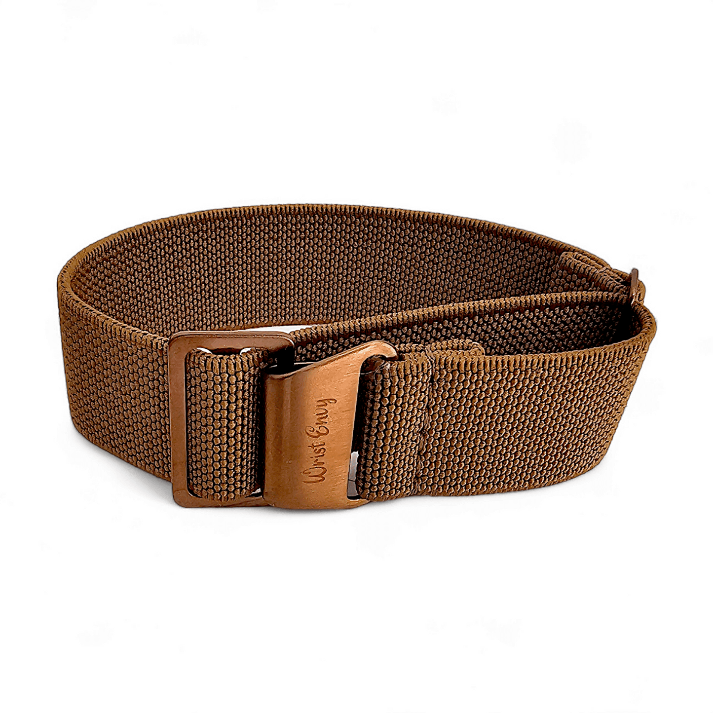 Bronze PVD Marine Nationale 20mm 22mm Brown - Wrist Envy