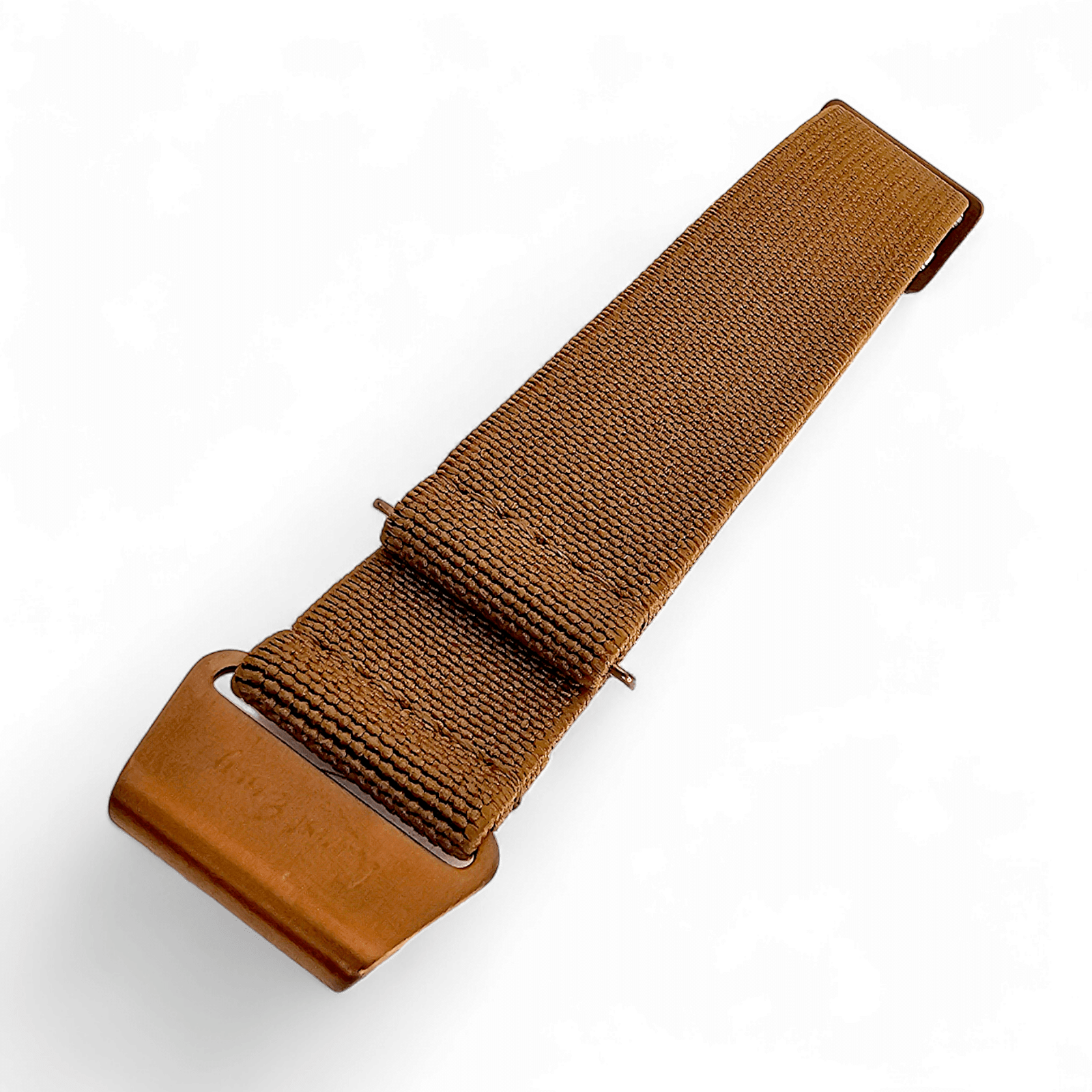 Bronze PVD Marine Nationale 20mm 22mm Brown - Wrist Envy