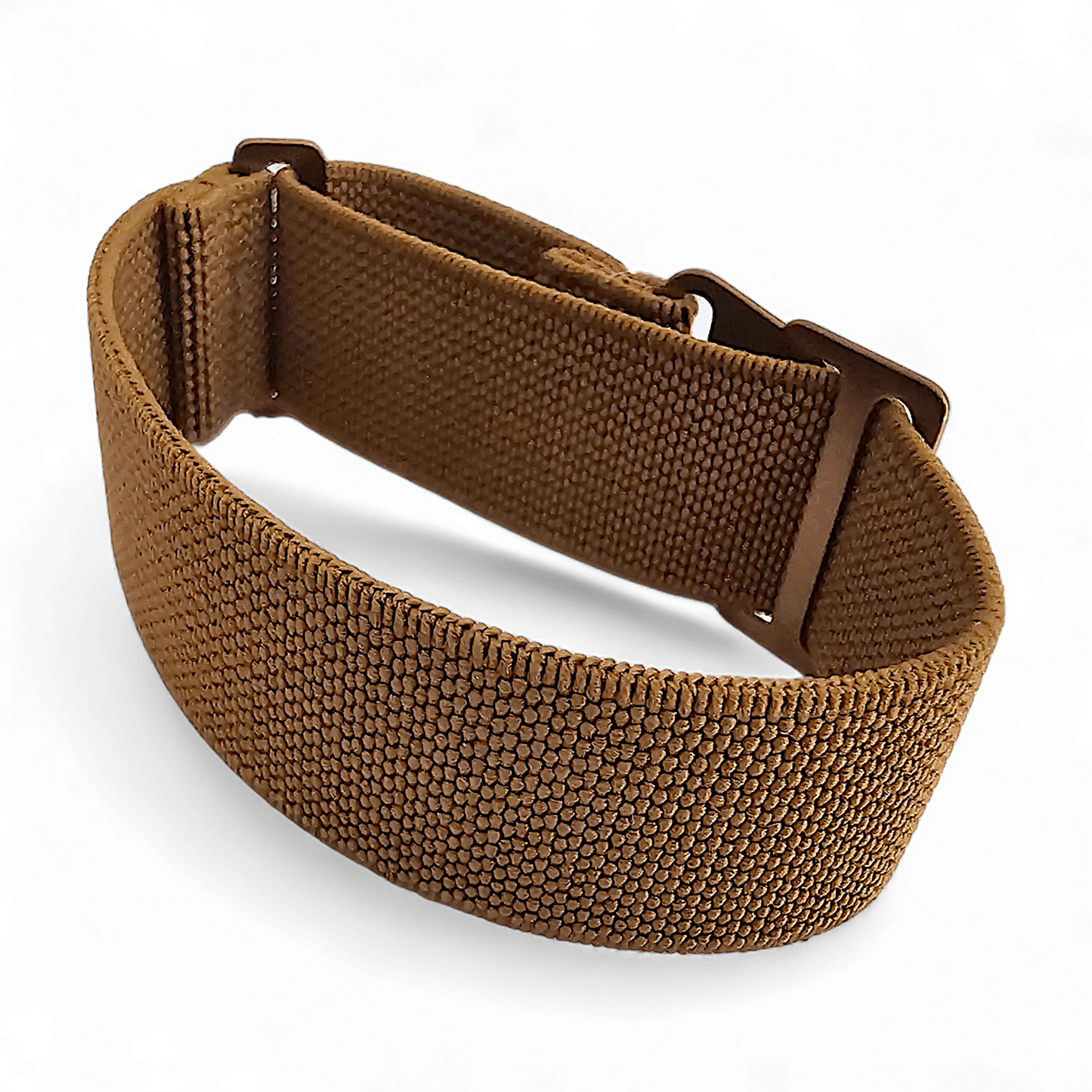 Bronze PVD Marine Nationale 20mm 22mm Brown - Wrist Envy