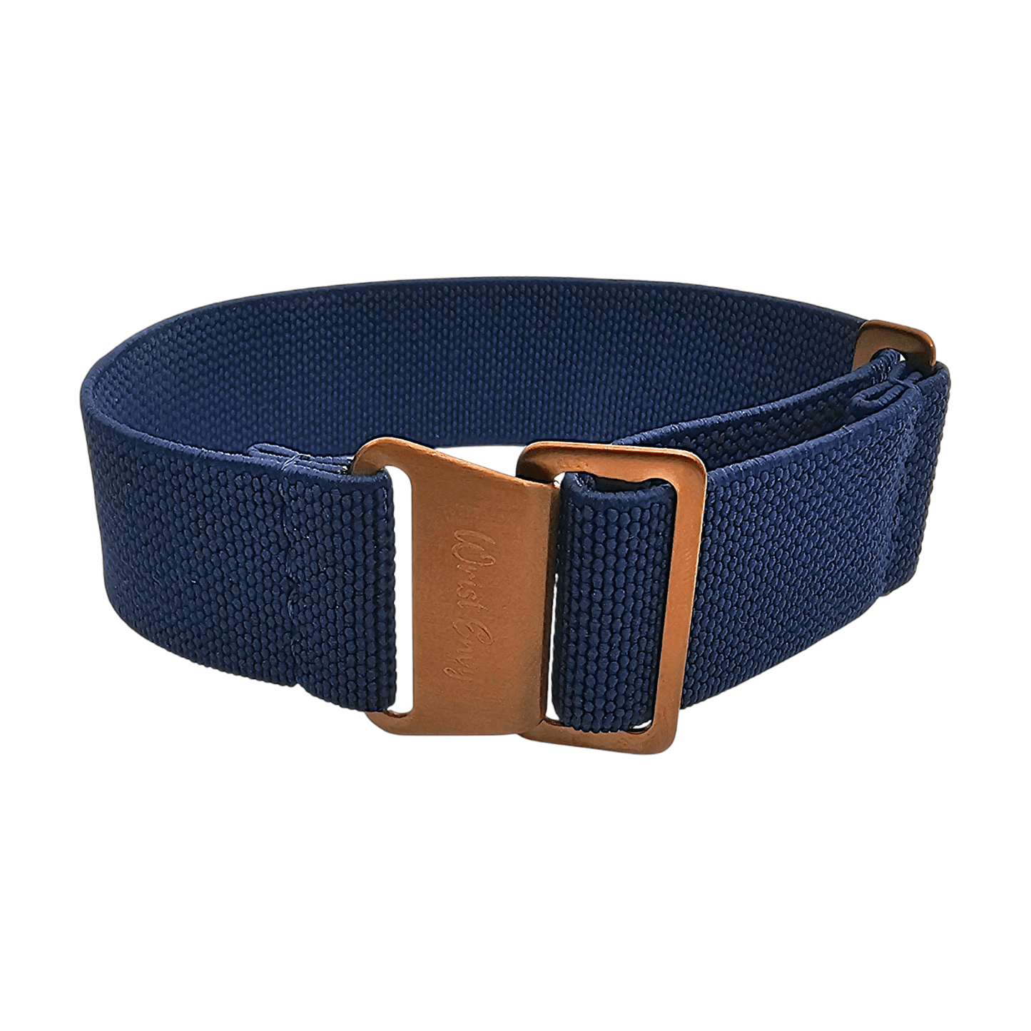 Bronze PVD Marine Nationale 20mm 22mm Navy Blue - Wrist Envy
