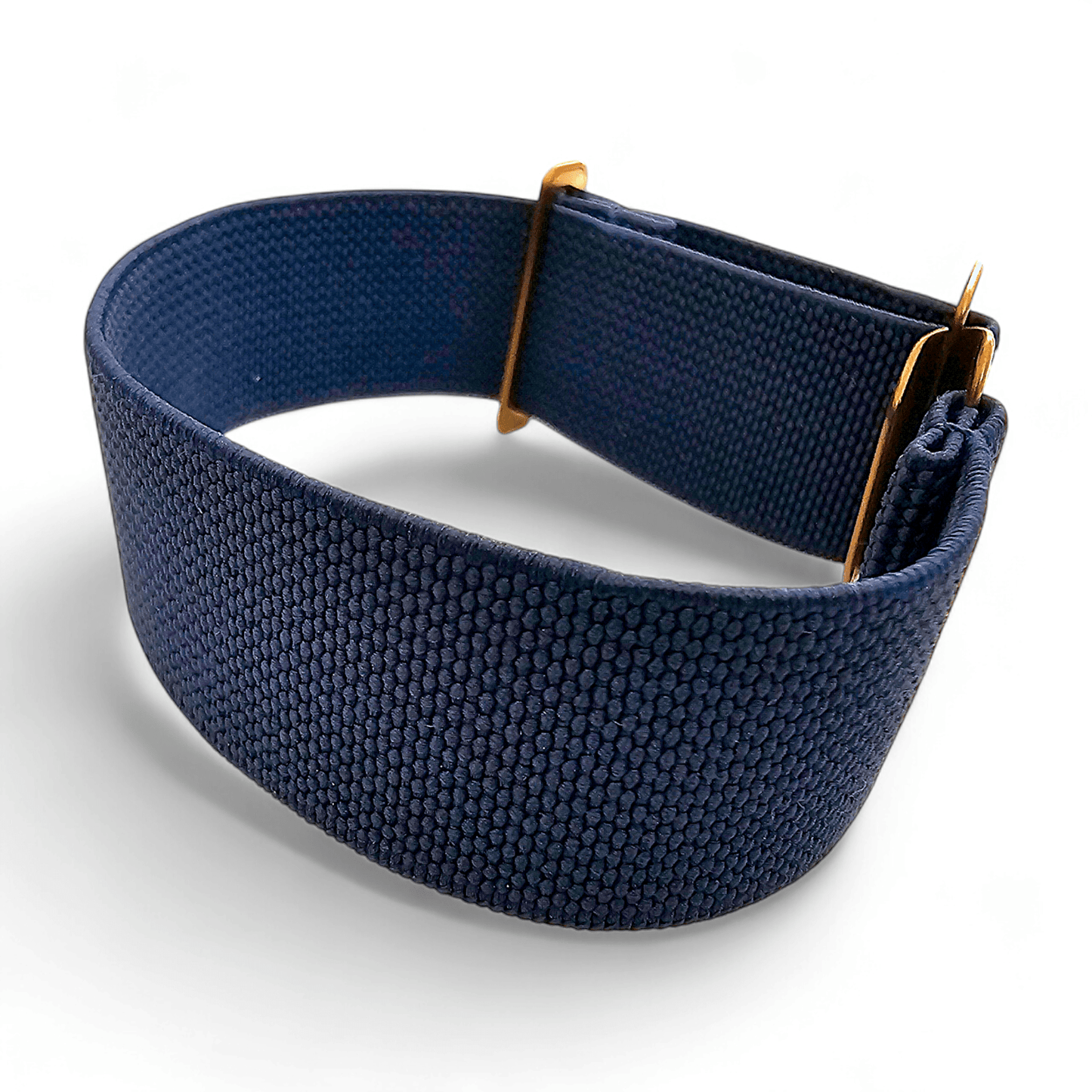 Bronze PVD Marine Nationale 20mm 22mm Navy Blue - Wrist Envy