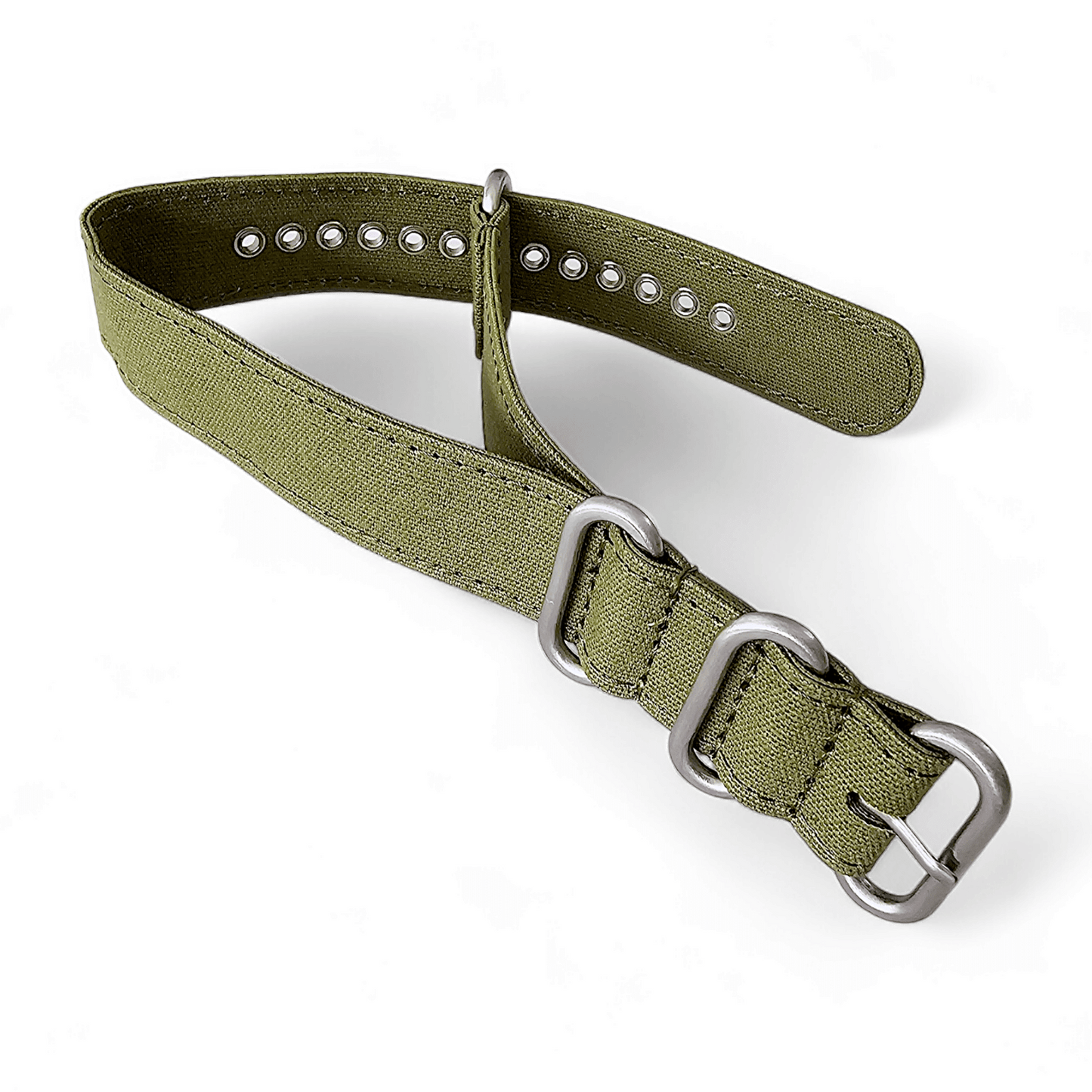 Canvas Military Watch Strap Army Military 20mm 22mm - Wrist Envy