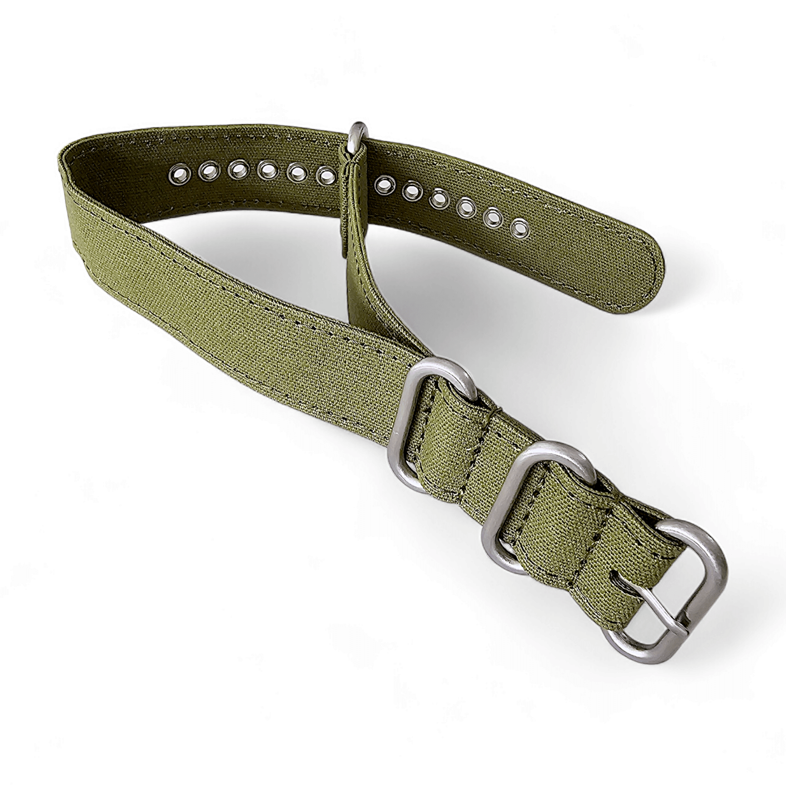 Canvas Military Watch Strap Army Military 20mm 22mm - Wrist Envy