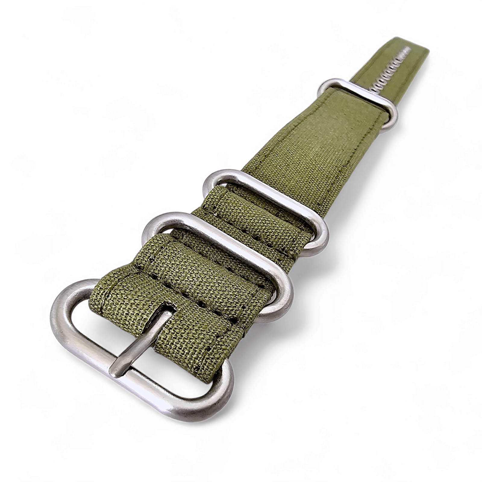 Canvas Military Watch Strap Army Military 20mm 22mm - Wrist Envy