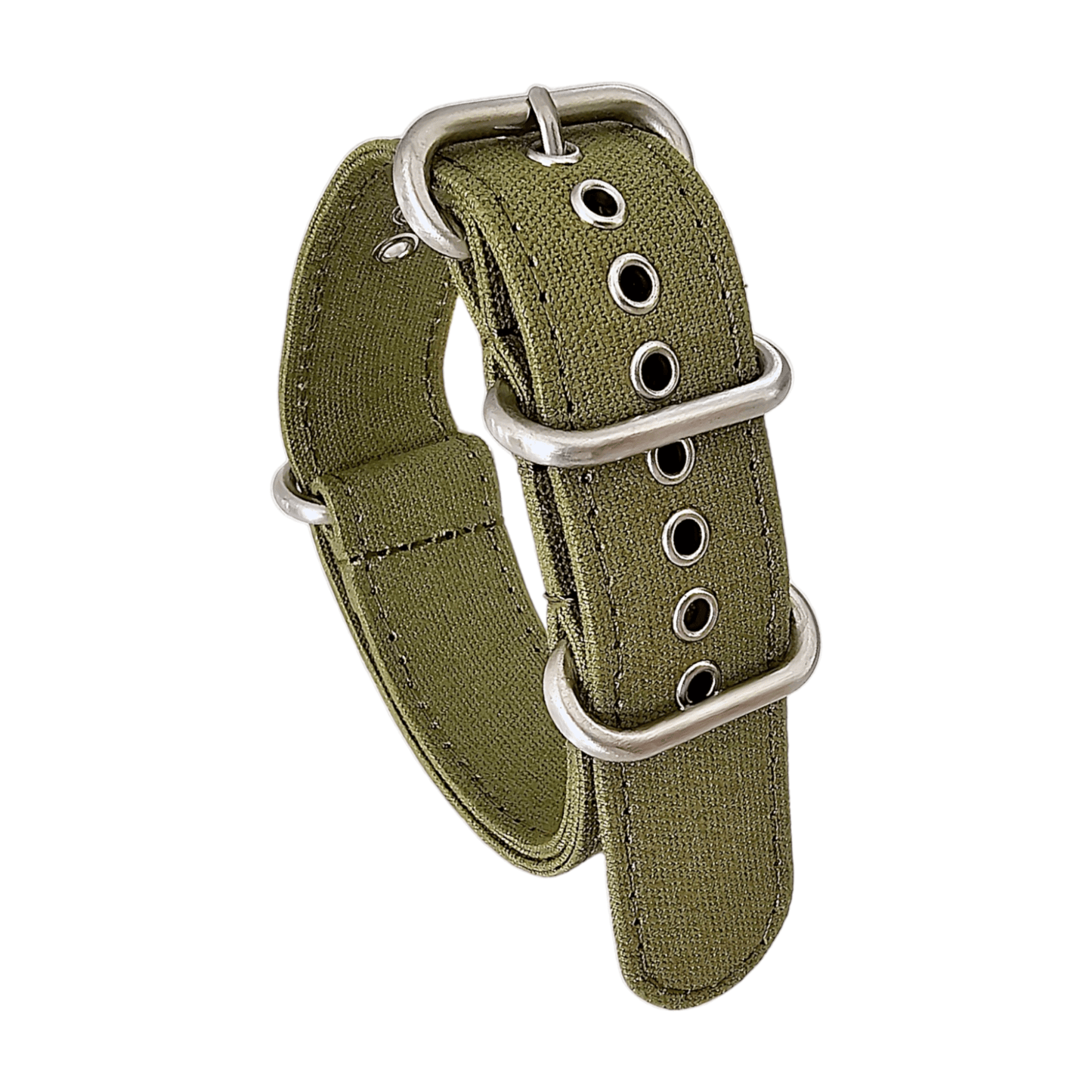 Canvas Military Watch Strap Army Military 20mm 22mm - Wrist Envy
