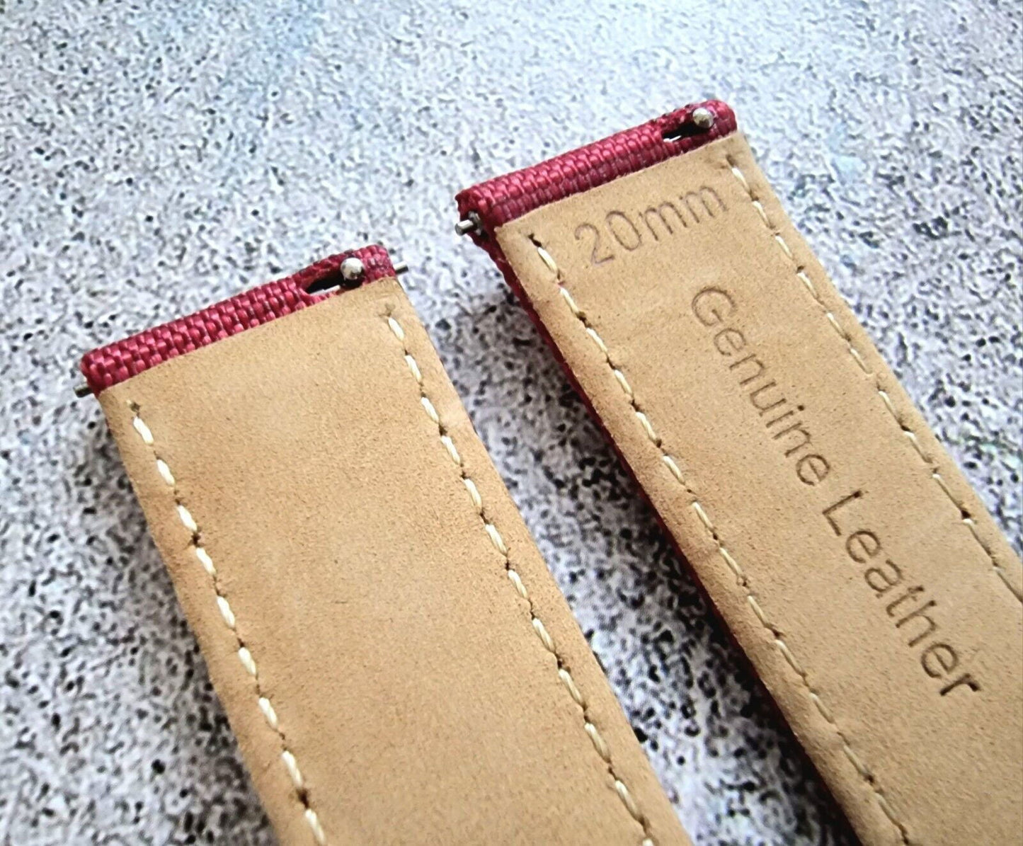 Canvas Watch Strap 20mm 22mm Quick Release - Wrist Envy