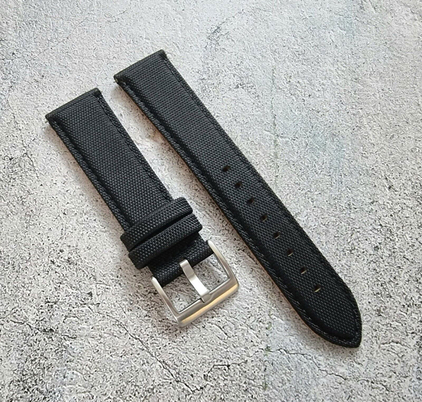 Canvas Watch Strap 20mm 22mm Quick Release - Wrist Envy
