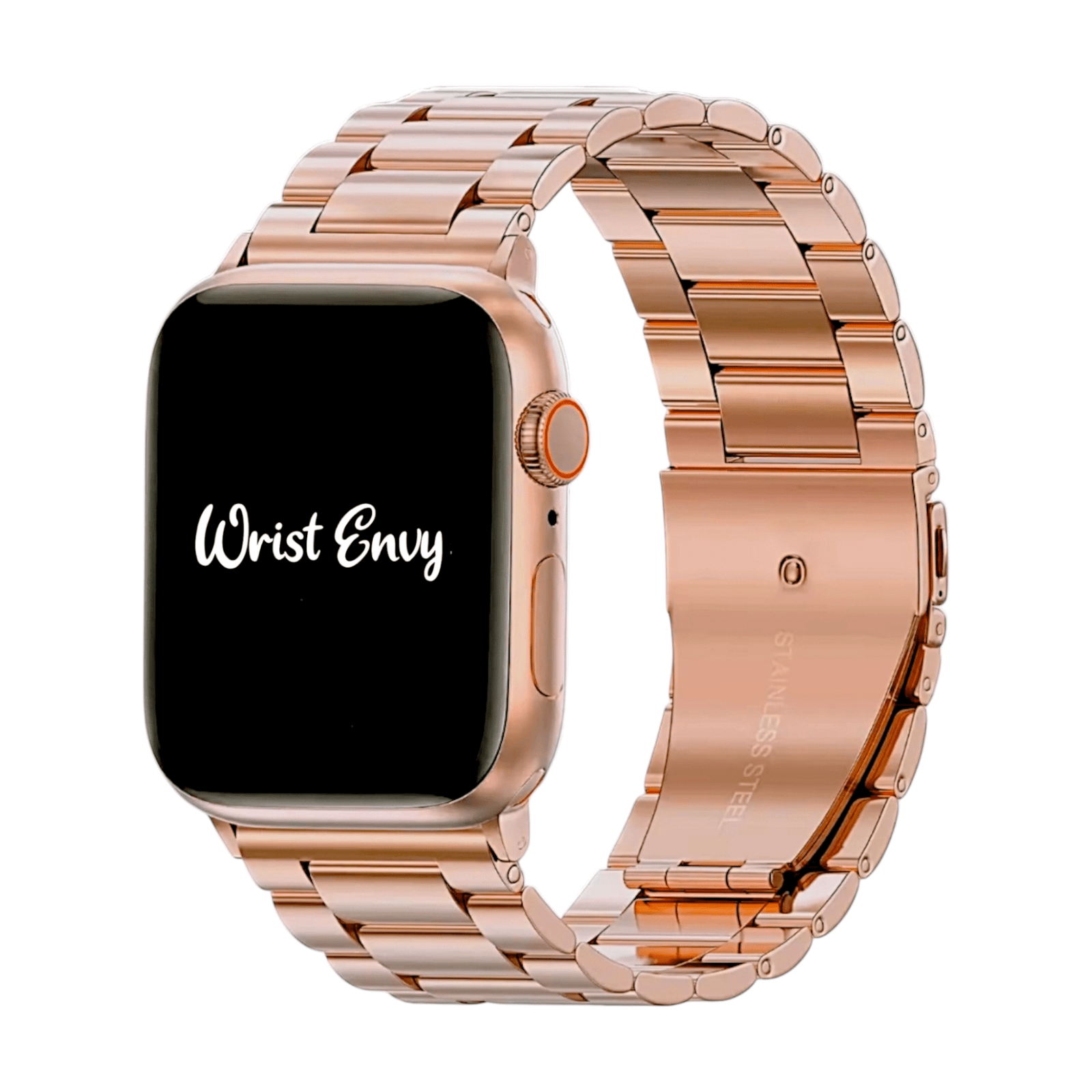 Classic Oyster bracelet for Apple Watch Rose Gold - Wrist Envy