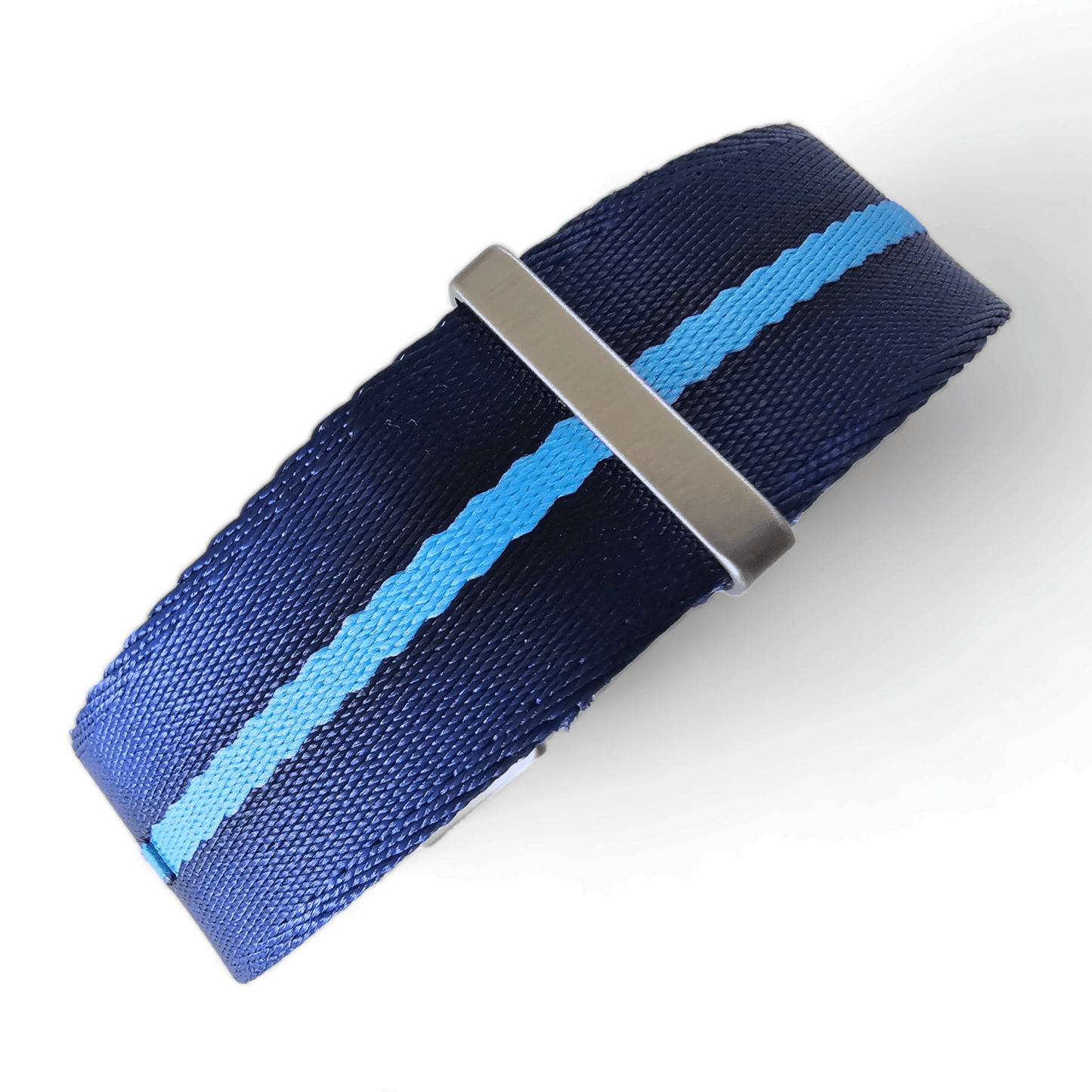 Custom Made Nylon Military Watch Strap Navy Blue 20mm 22mm - Wrist Envy
