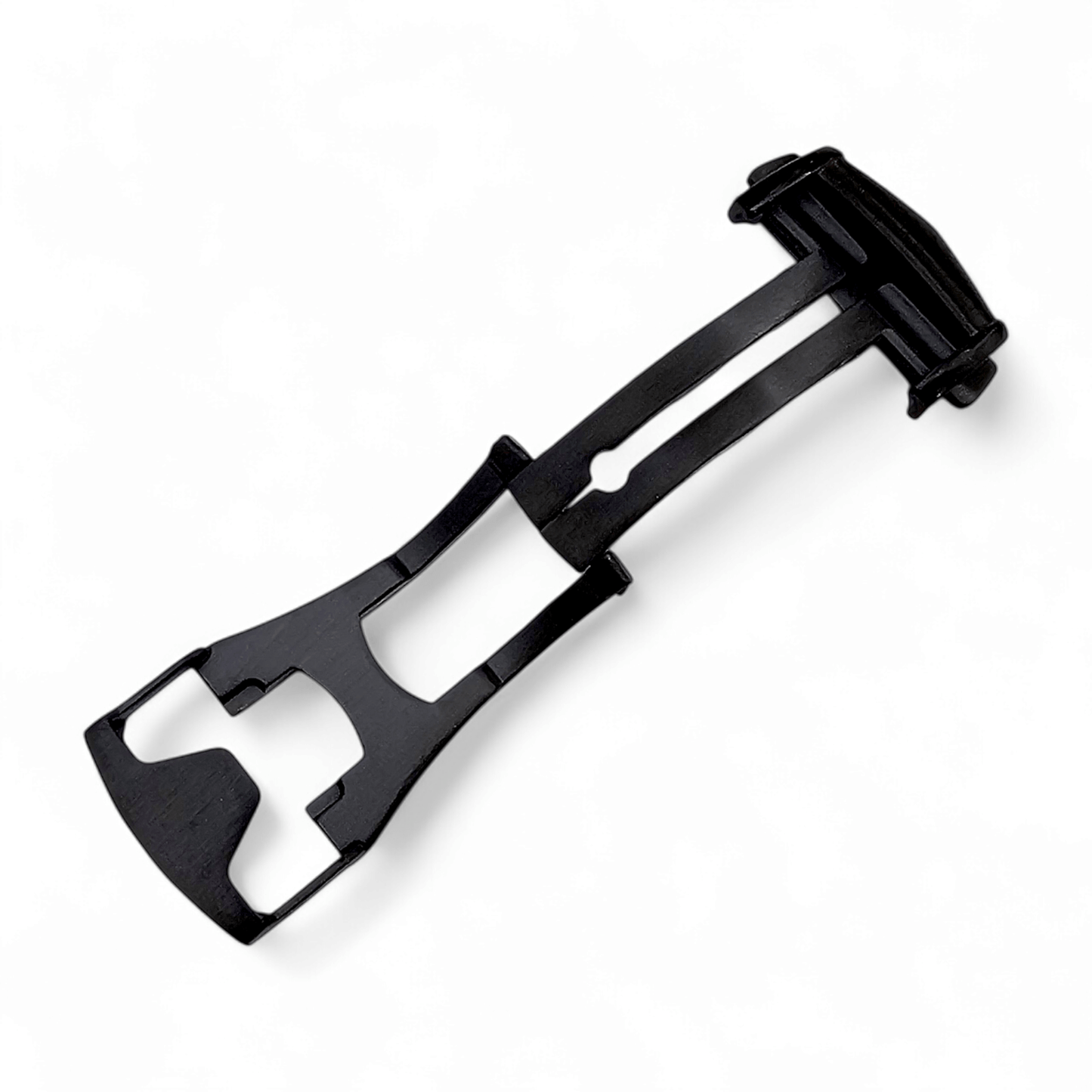Deployment Clasp For Watch Strap Band Black Stainless Steel 18mm 20mm - Wrist Envy