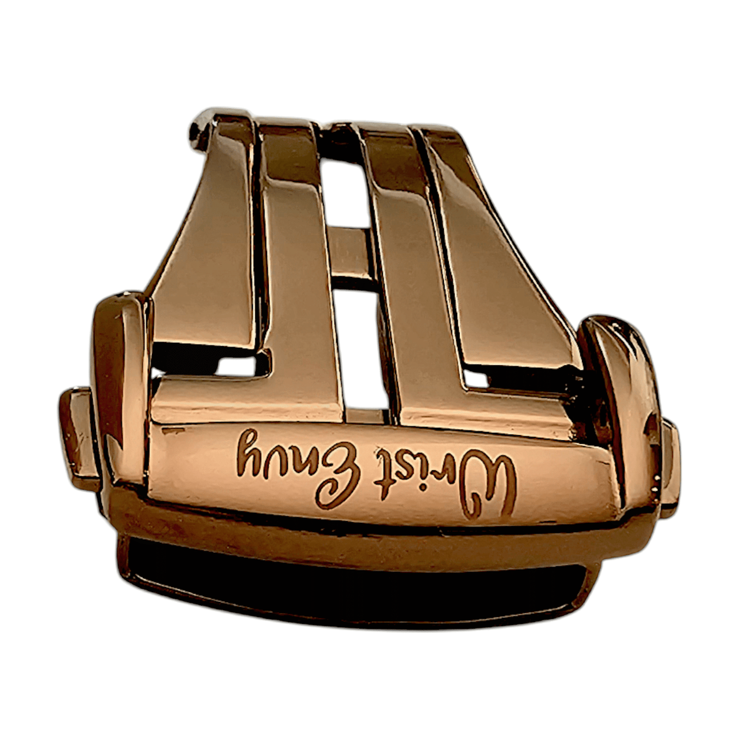 Deployment Clasp For Watch Strap Band Bronze PVD Steel 18mm 20mm - Wrist Envy