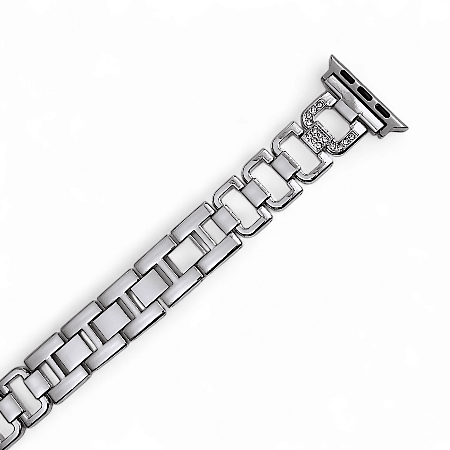 Désinvolte Links Bracelet for Apple Watch Silver - Wrist Envy