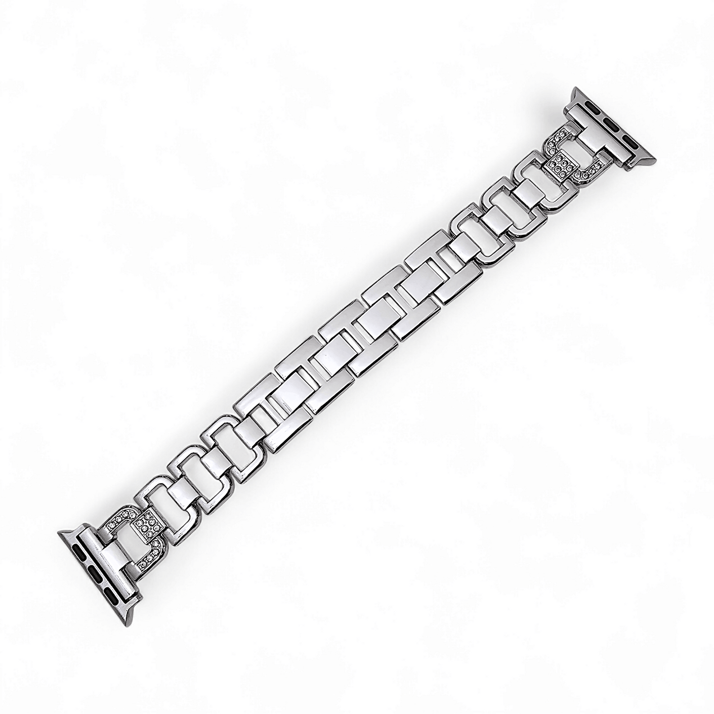 Désinvolte Links Bracelet for Apple Watch Silver - Wrist Envy