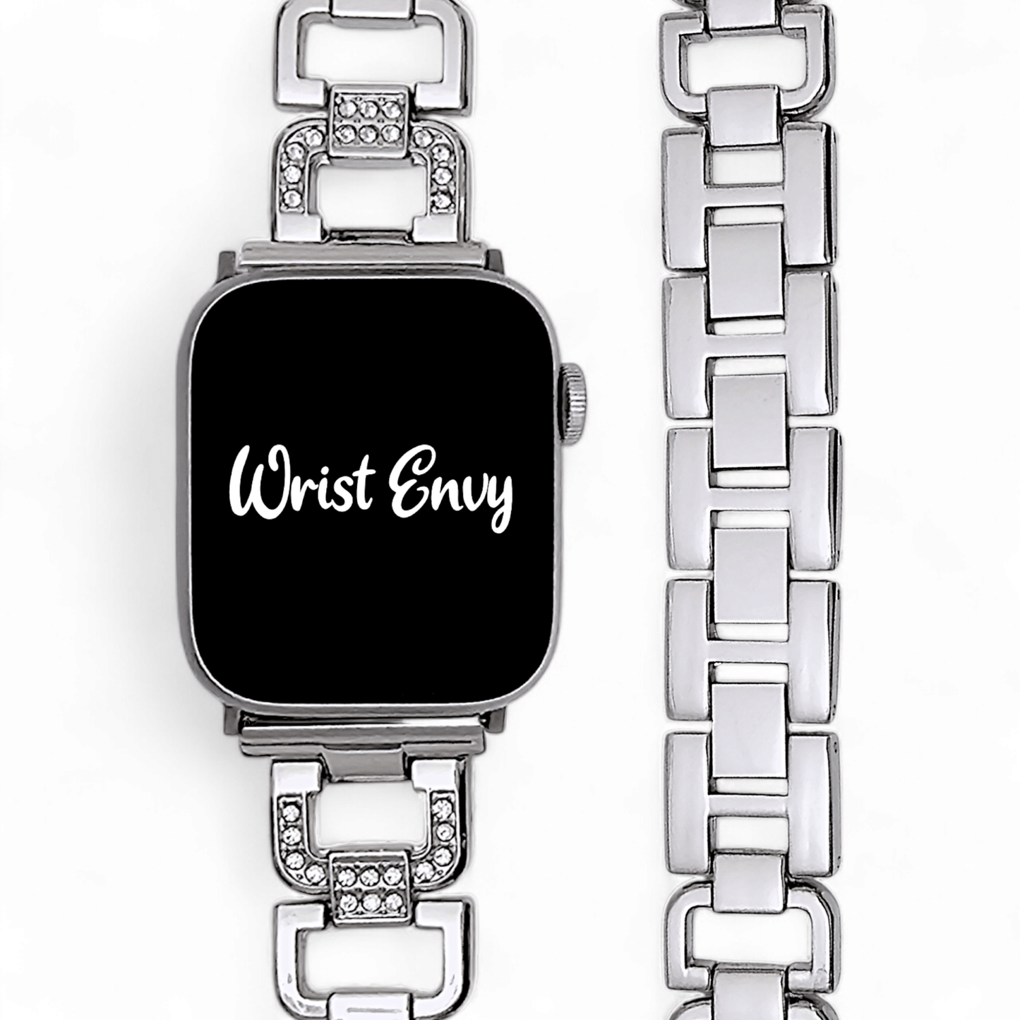 Désinvolte Links Bracelet for Apple Watch Silver - Wrist Envy
