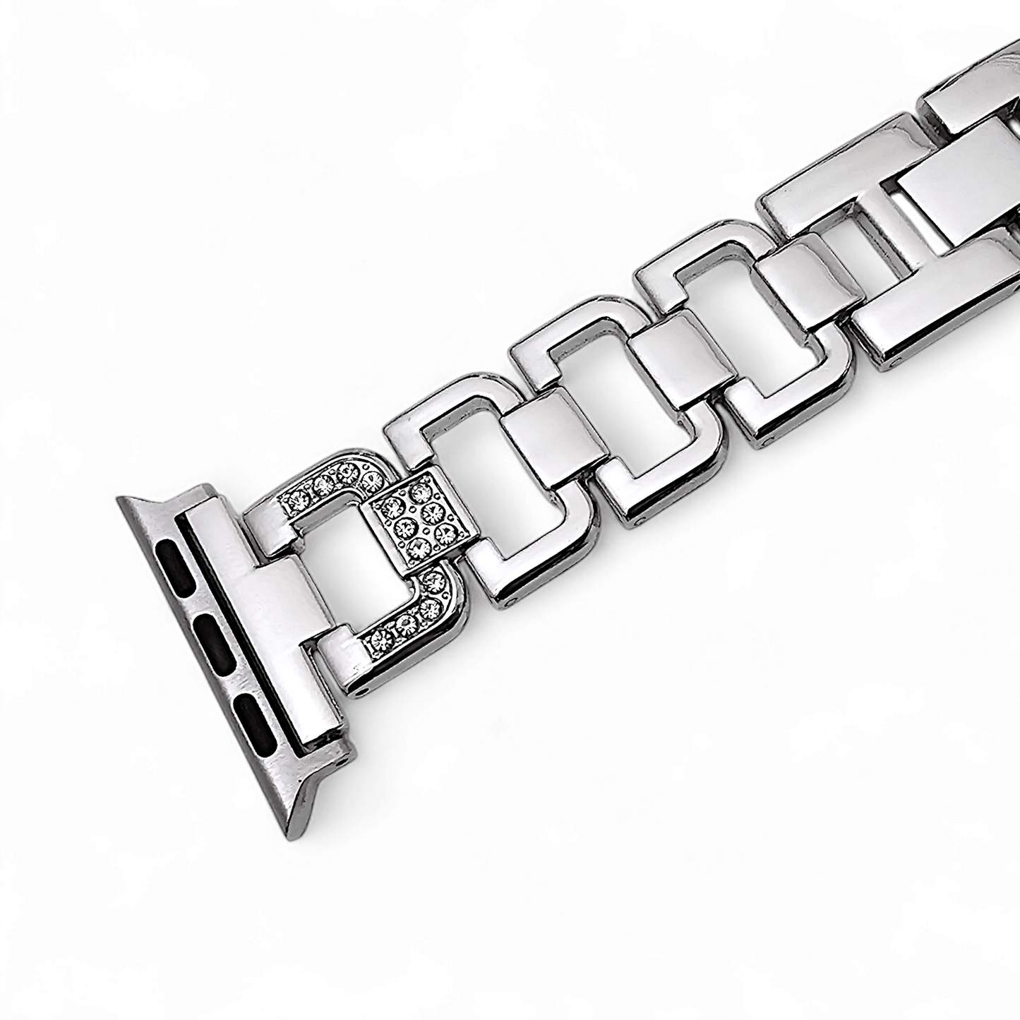 Désinvolte Links Bracelet for Apple Watch Silver - Wrist Envy