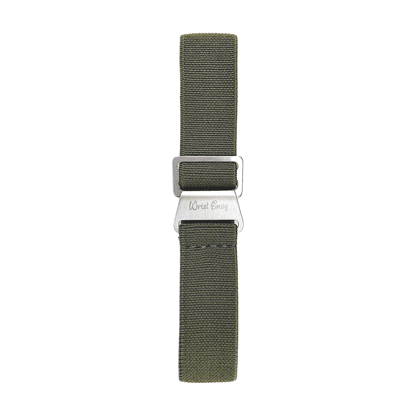Elastic Nylon French Marine Nationale Watch Strap Band Military 20mm 22mm Army Green - Wrist Envy