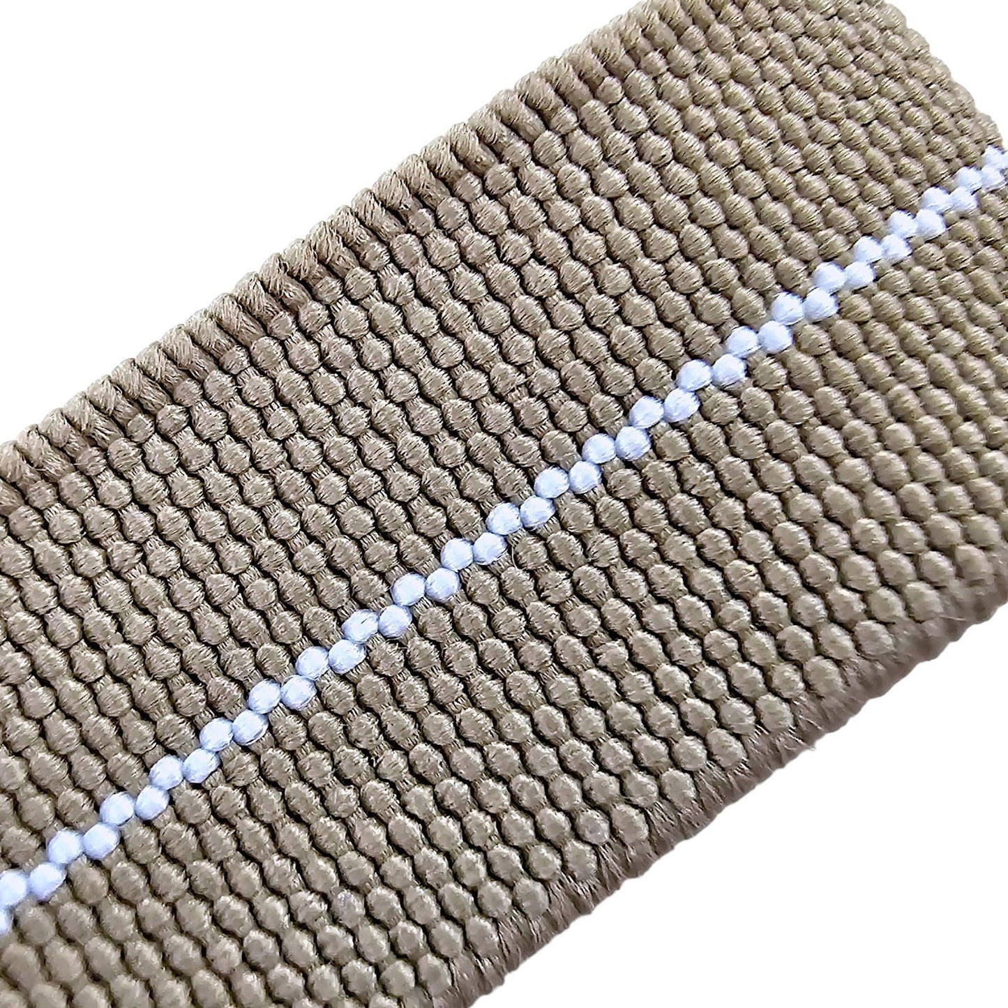 Elastic Nylon French Marine Nationale Watch Strap Band Military NATO 20mm 22mm Khaki Beige - Wrist Envy