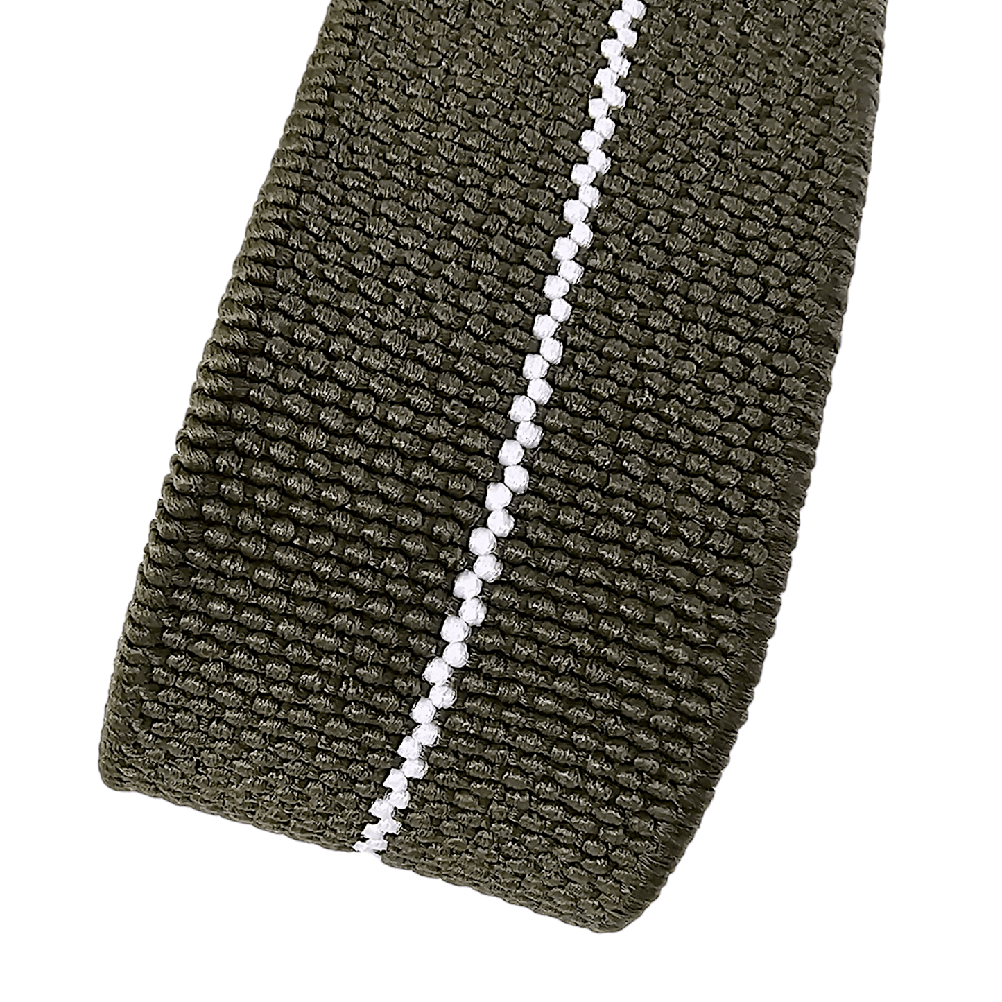 Elastic Nylon Marine Nationale Watch Strap Band 20 22 mm Green White - Wrist Envy
