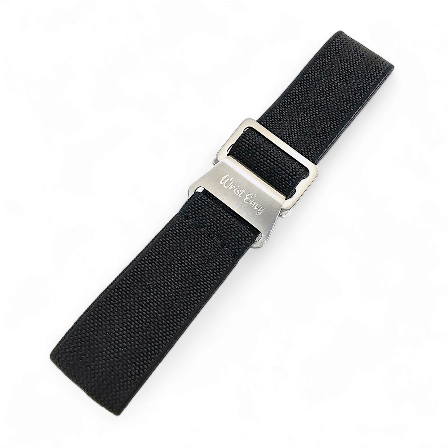 Elastic Nylon Marine Nationale Watch Strap Band 20mm 22mm Black Shades - Wrist Envy