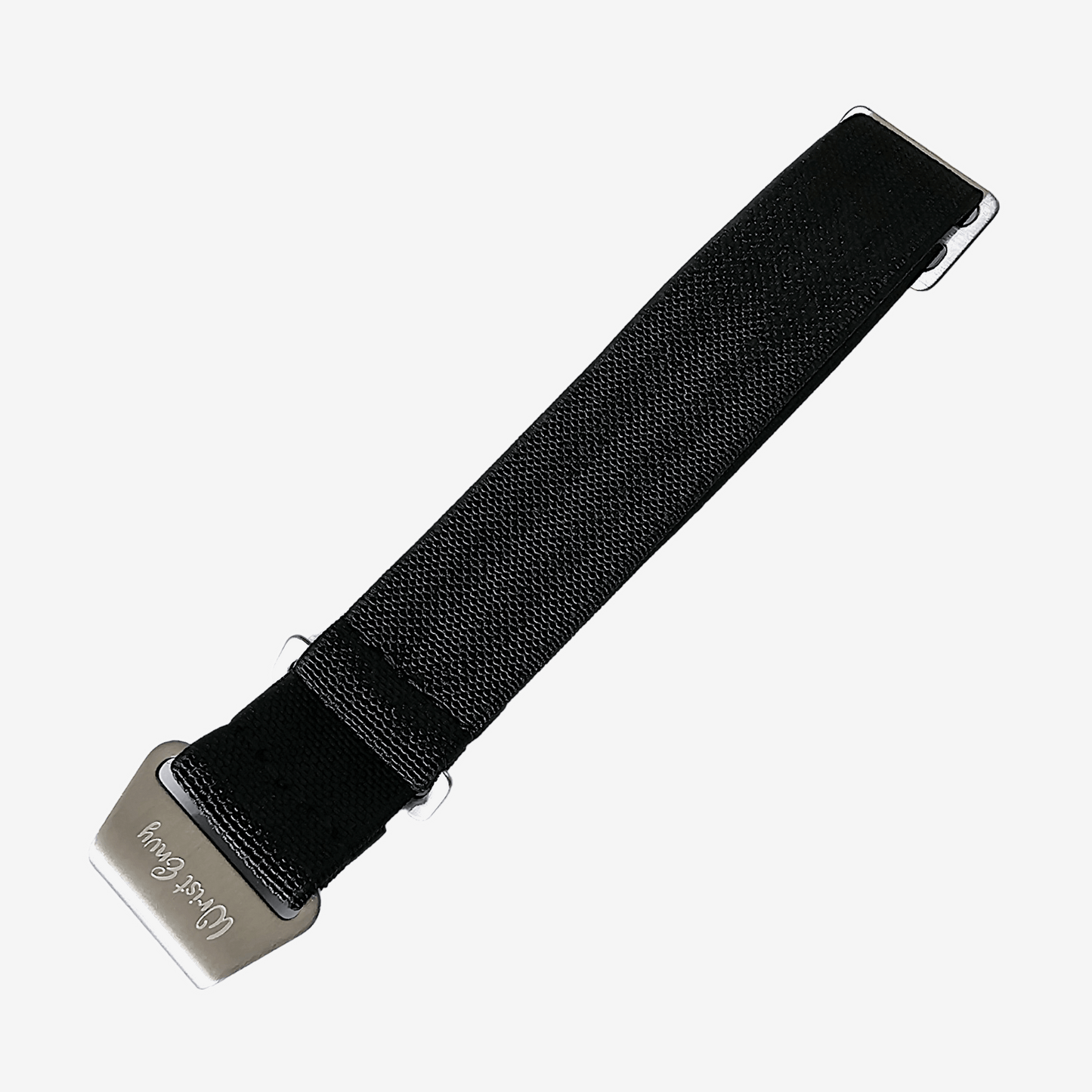 Elastic Nylon Marine Nationale Watch Strap Band 20mm 22mm Black Shades - Wrist Envy