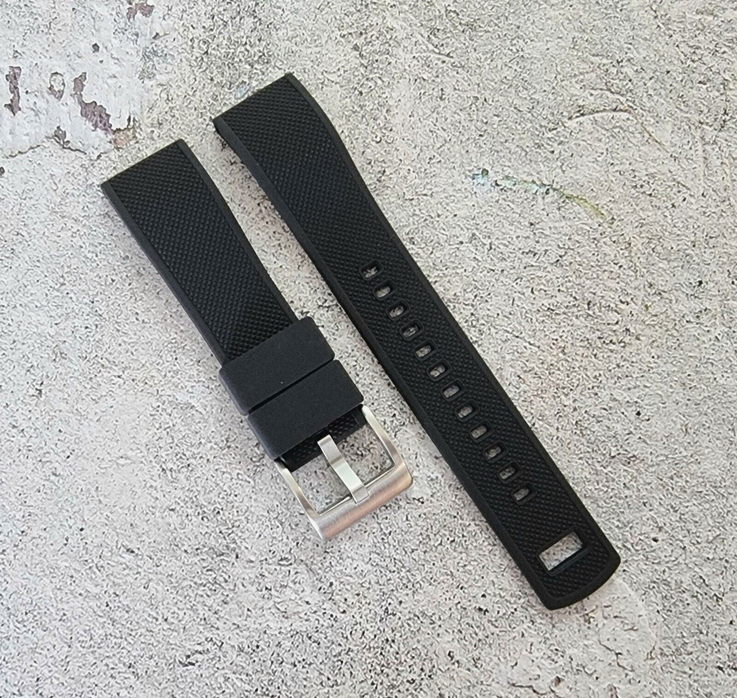 Elite Silicone Watch Strap Band 20mm 22mm - Wrist Envy