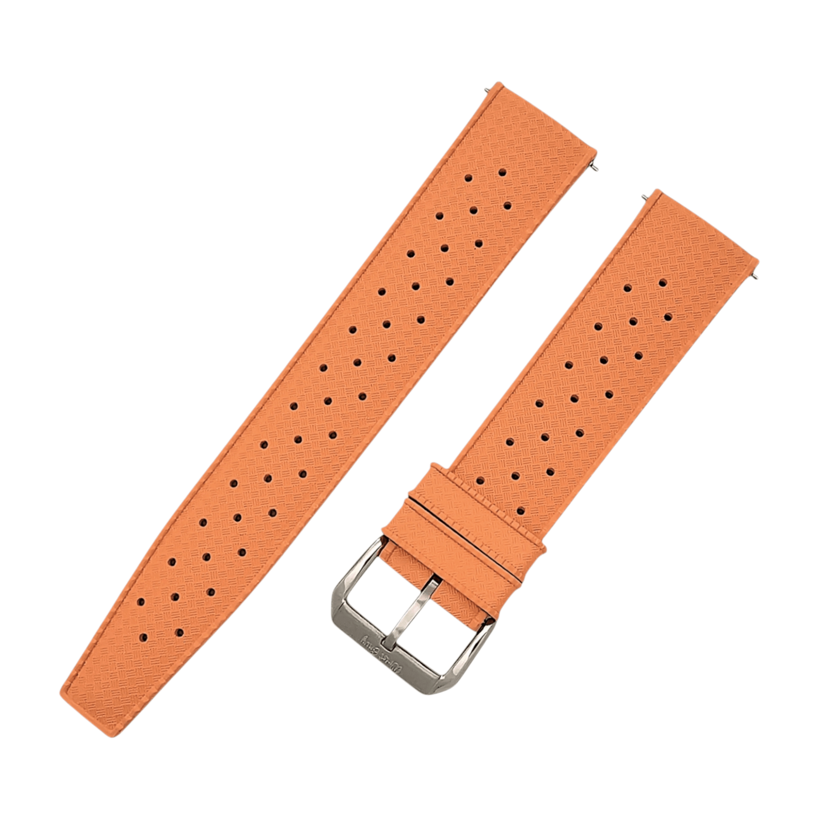 FKM Rubber Tropical Divers High Quality Watch Strap 20mm 22mm Orange - Wrist Envy