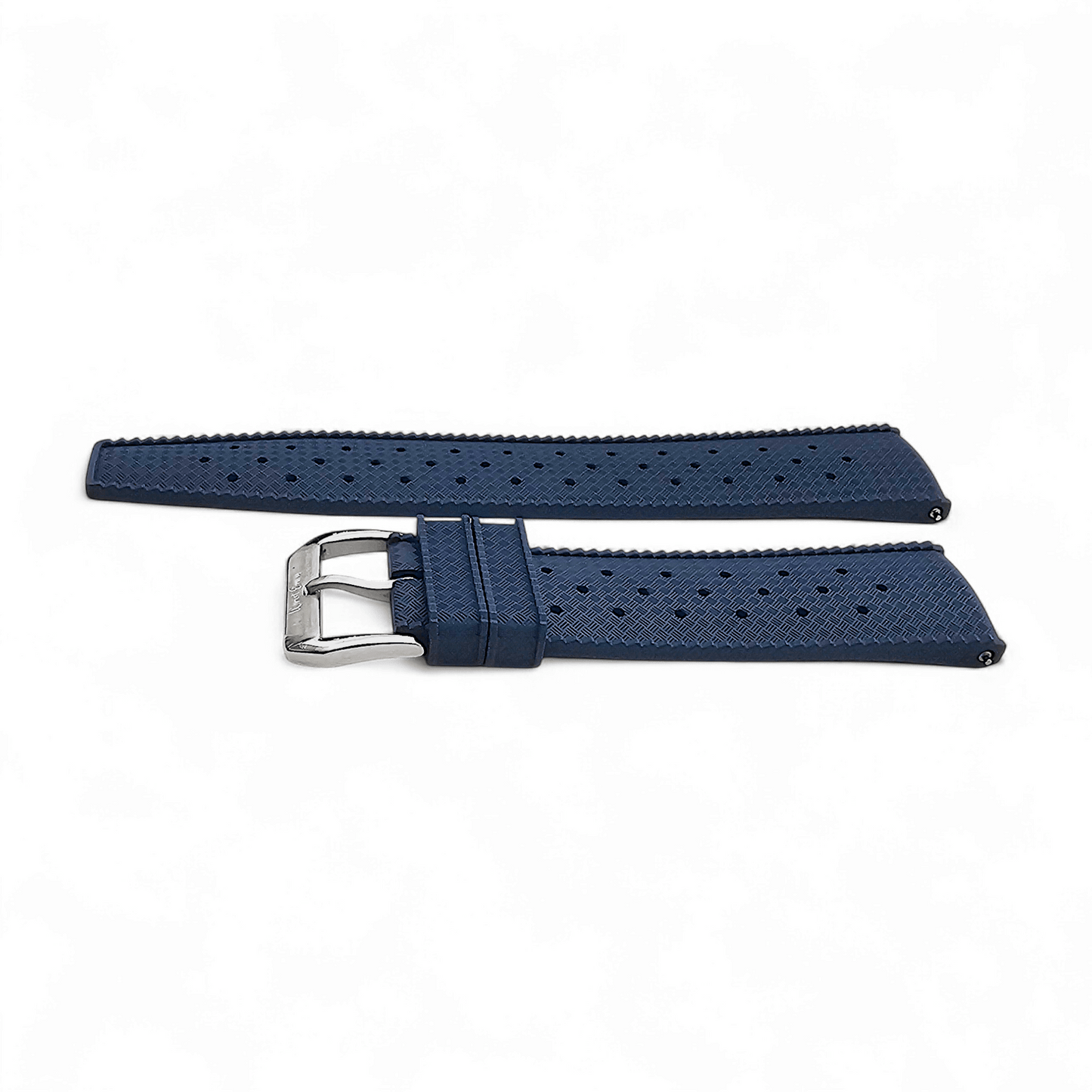 FKM Rubber Tropical Divers High Quality Watch Strap Band 20mm 22mm Blue - Wrist Envy