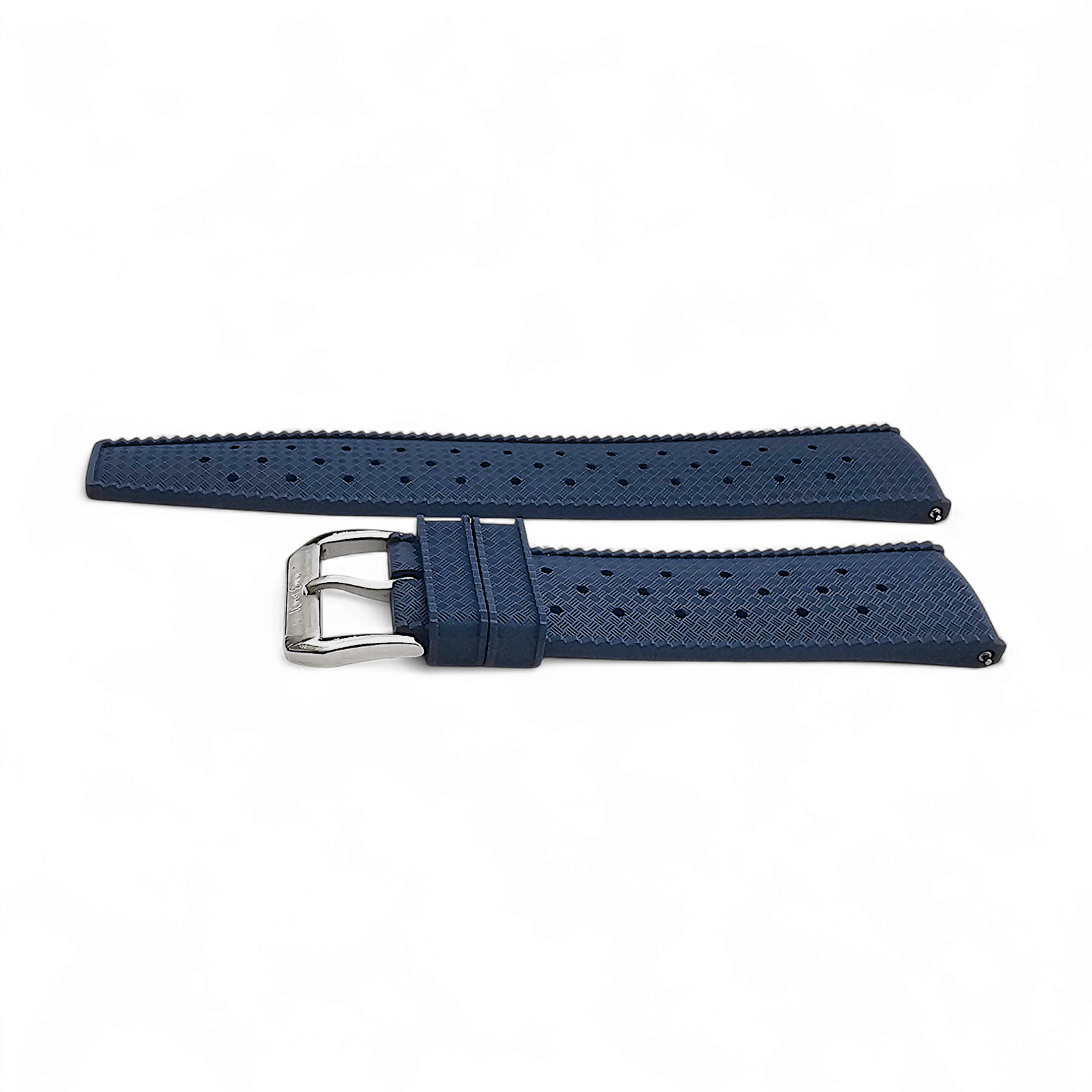 FKM Rubber Tropical Divers High Quality Watch Strap Band 20mm 22mm Blue - Wrist Envy